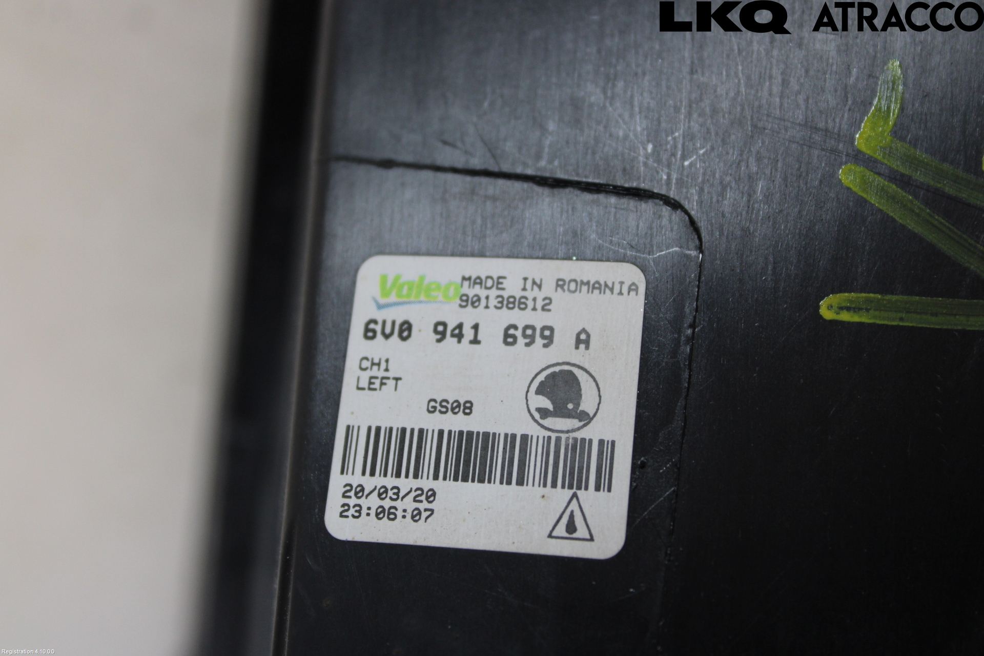 Skoda FABIA 15-21 Frontlykt-Kurve-Tåkelys