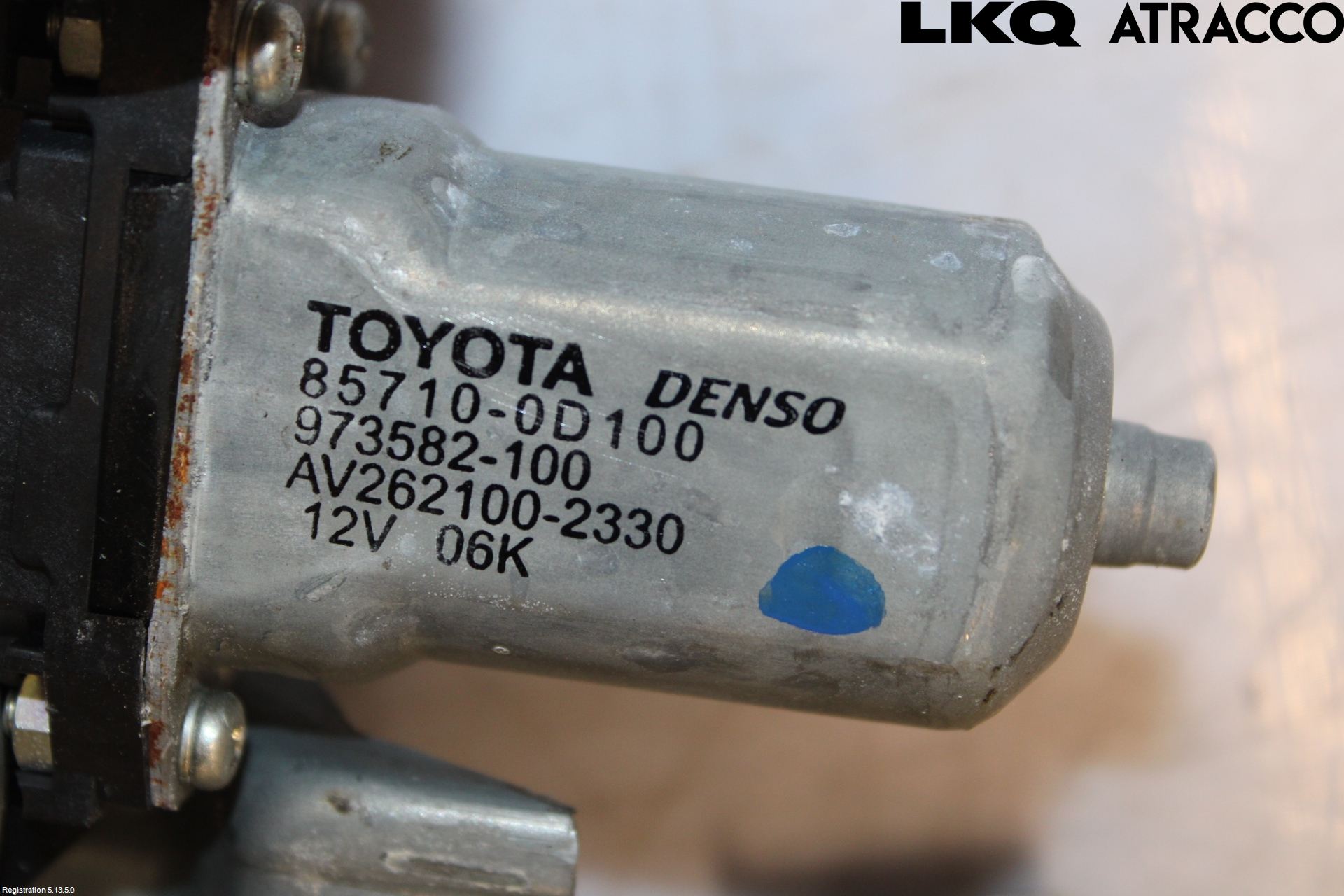 Toyota AURIS 07-09 Vindusheis El Komp
