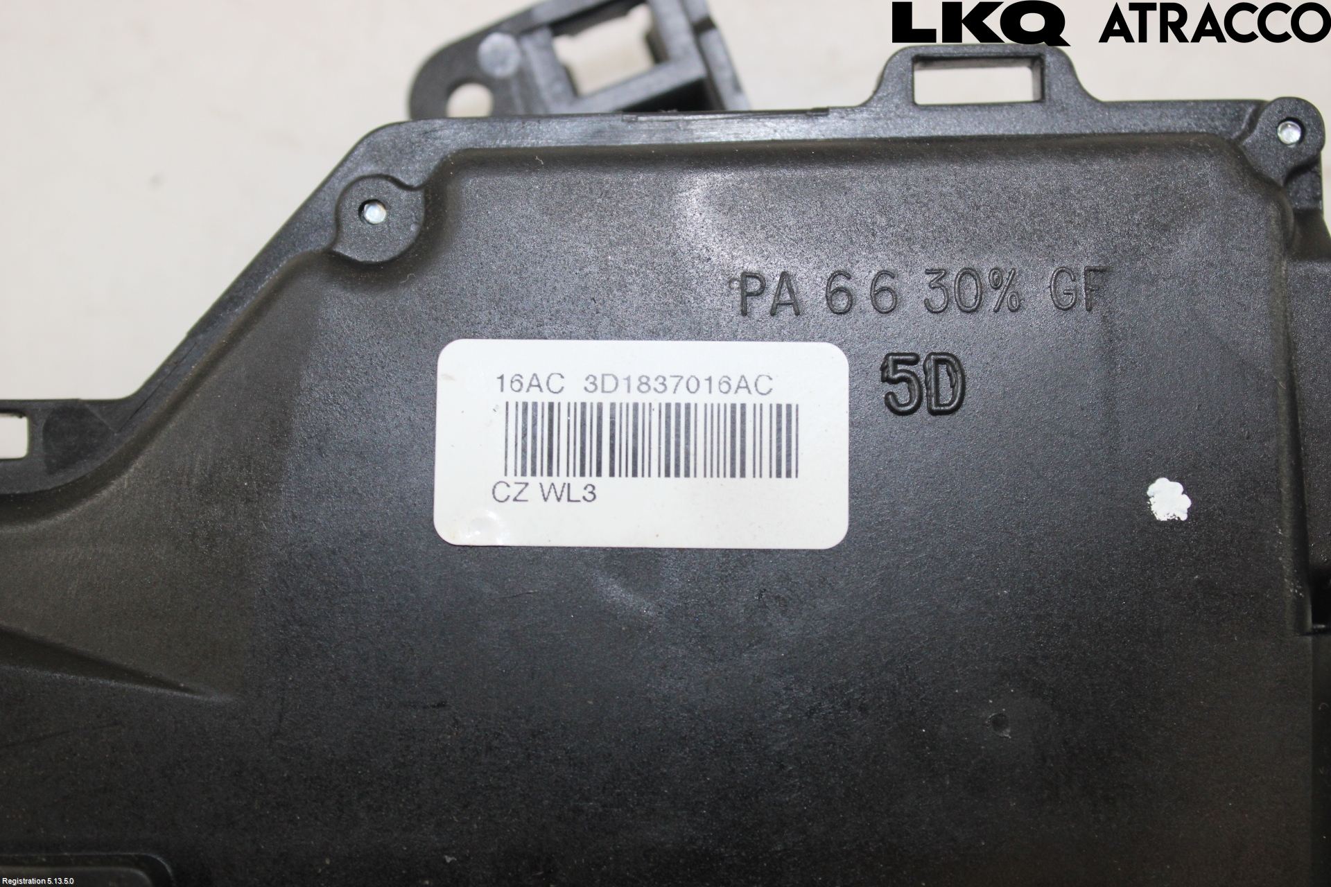 Volkswagen VW GOLF V 04-09 Dørlås - Låsekasse