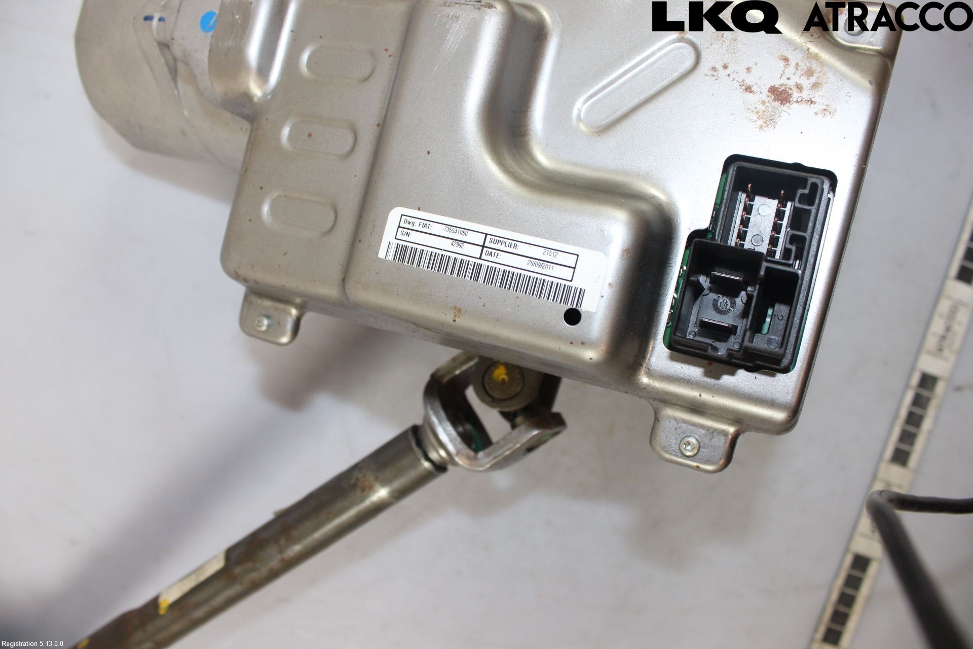 Fiat 500 07- Rattakselaggregat Innebygd Servo