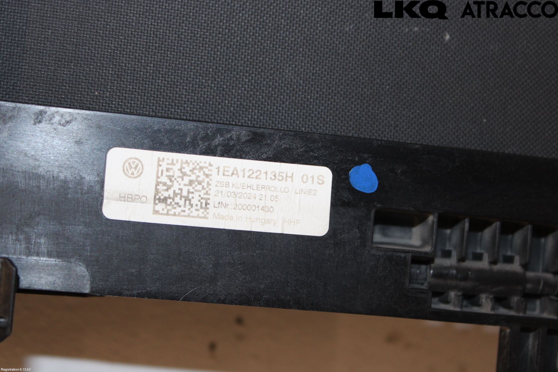 Volkswagen VW ID.4 21- Luftstyring Front
