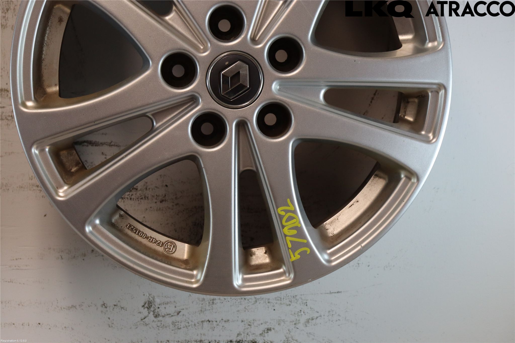 Renault MEGANE III 09-15 Felg Aluminium Sett 4Stk