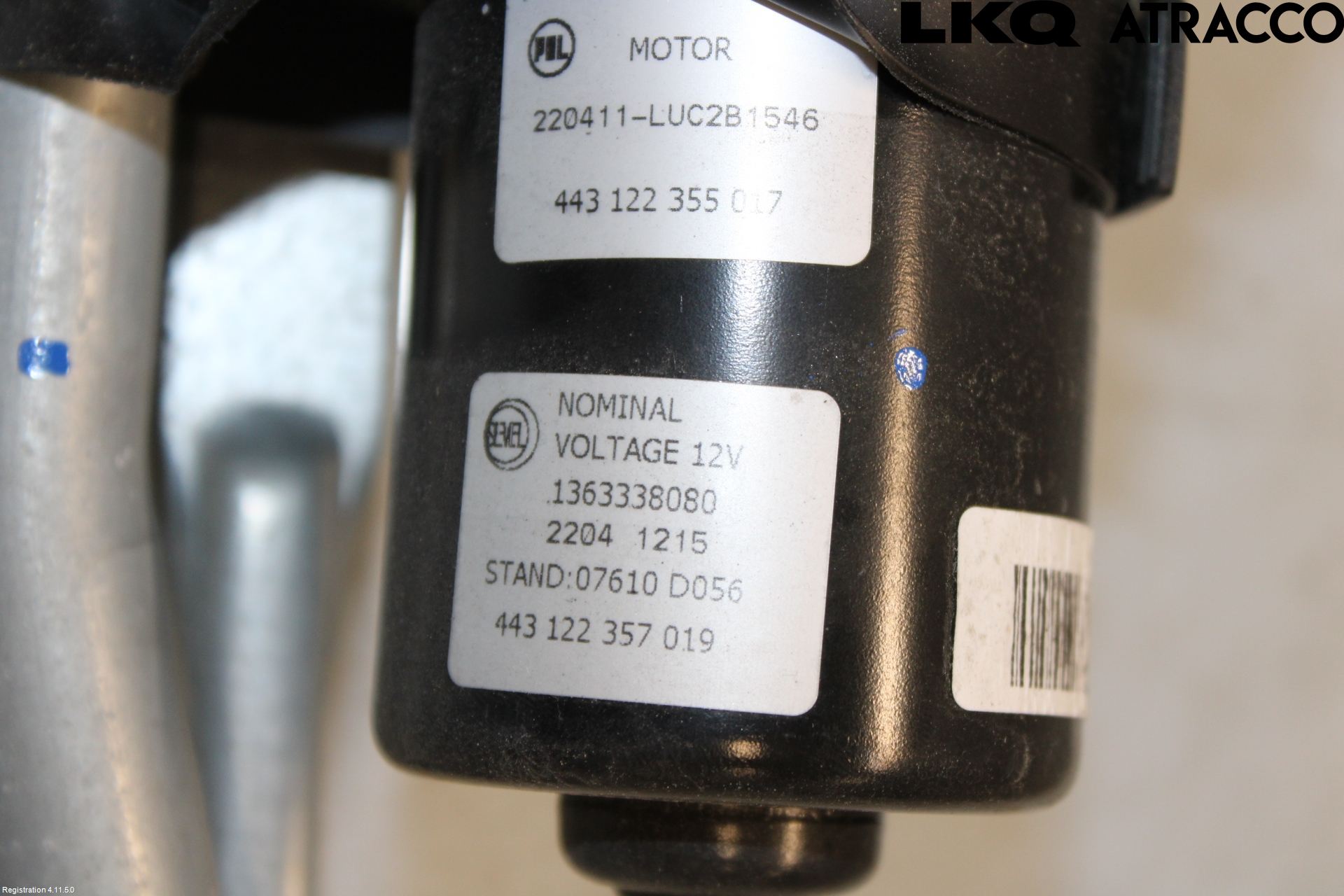 Fiat DUCATO 15-23 Viskeroverføring Frontrute
