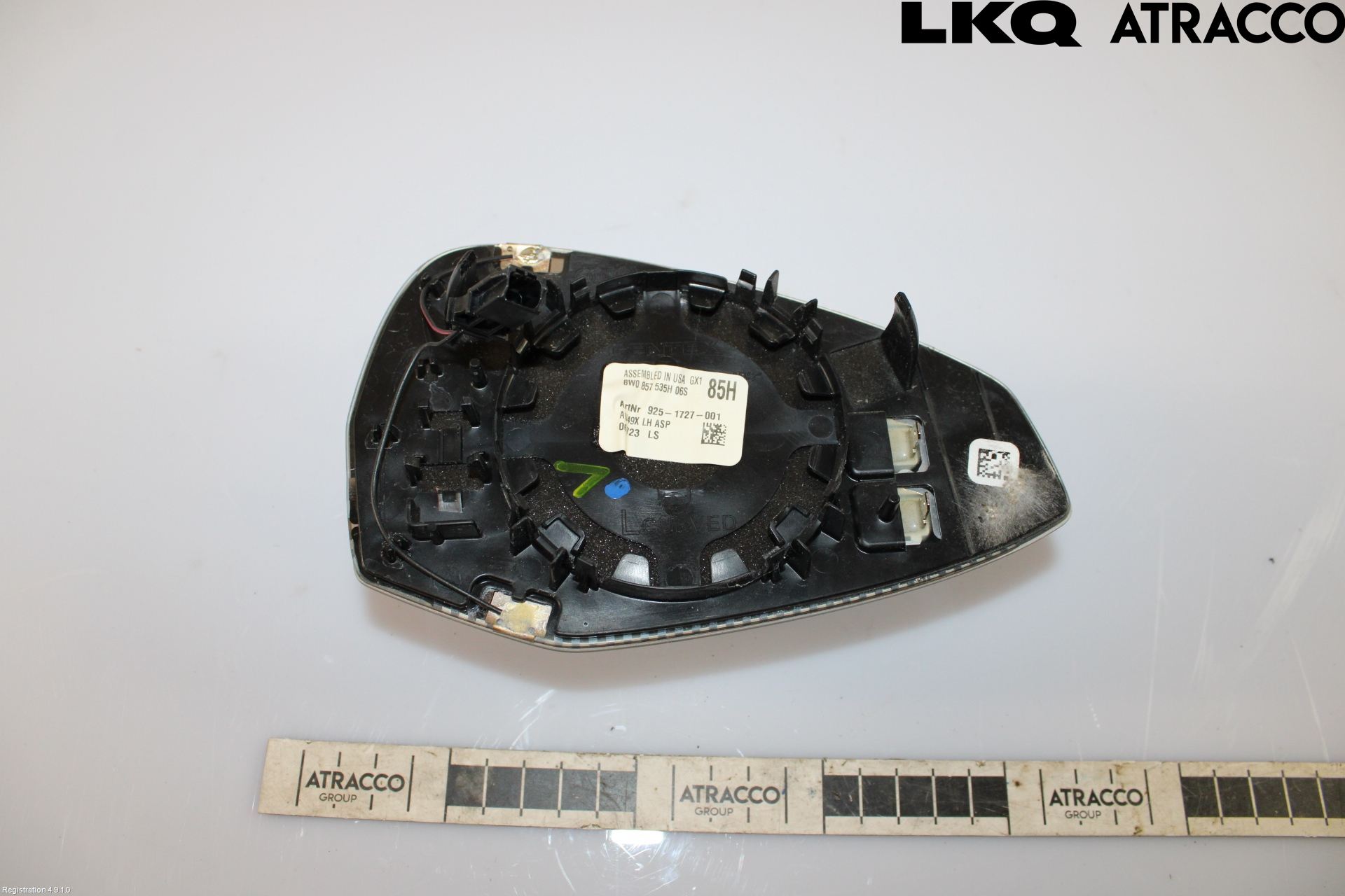 Audi A4/S4 B9 20- Speil Glass V
