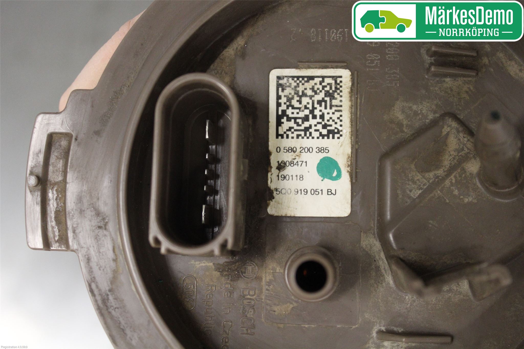 Volkswagen VW GOLF / E-GOLF VII 13-20 Drivstoffpumpe Fødepumpe El