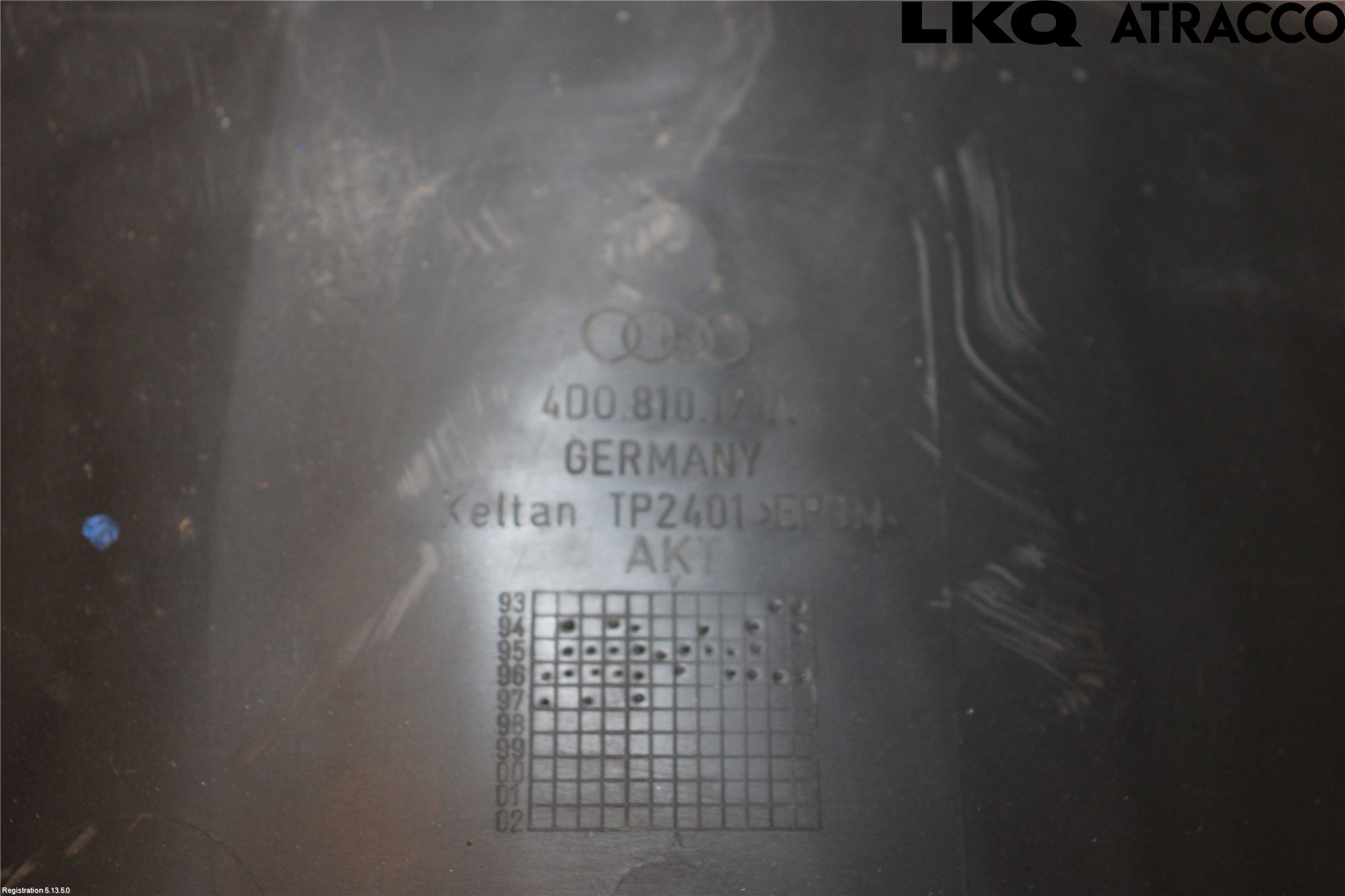 Audi A8/S8 4D 94-02 Skjerm Indre