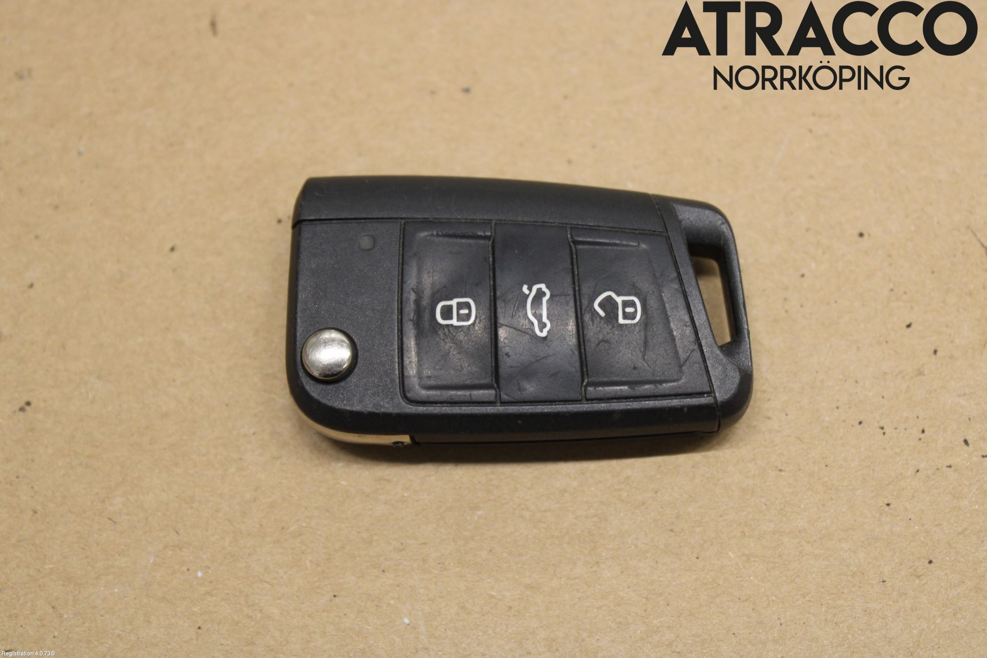 Volkswagen VW POLO 10-17 Nøkkel Fjernkontroll -Alarm