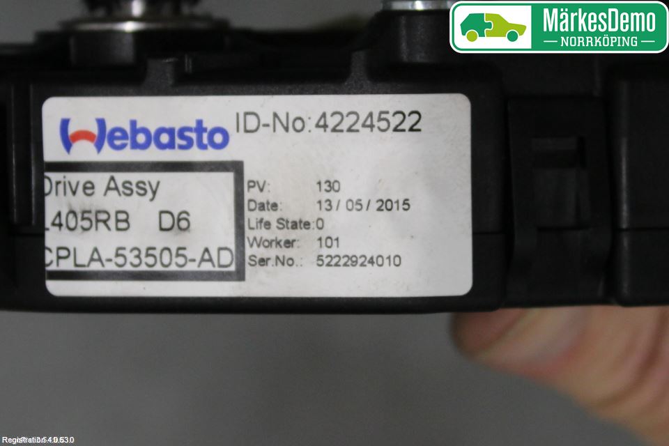 Landrover RANGE ROVER SPORT (L494) 14-22 Vindusheismotor