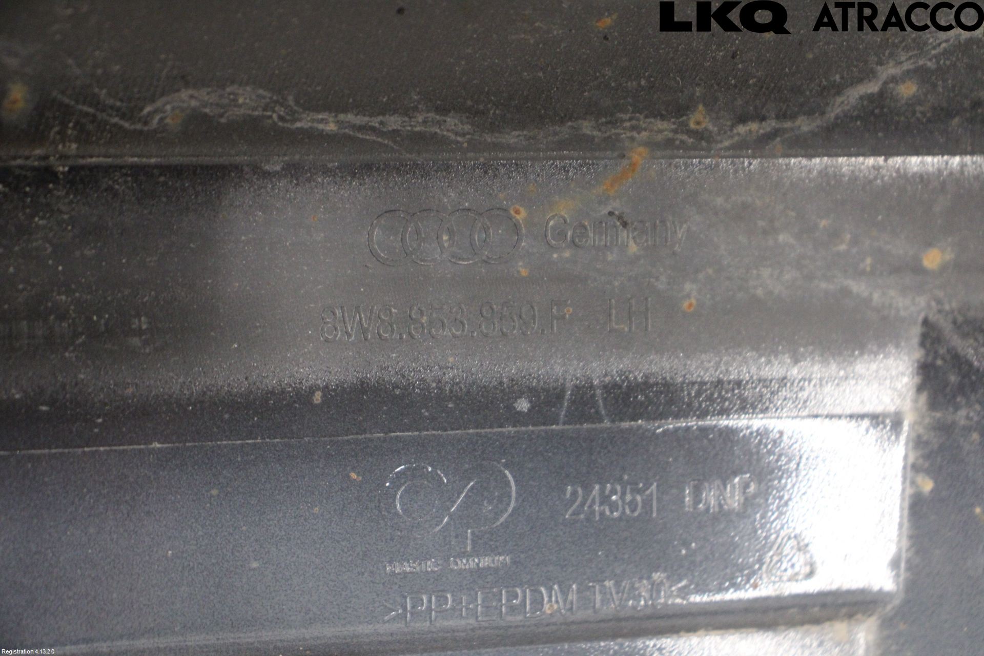 Audi A5 17- Kanalskjørt Venstre