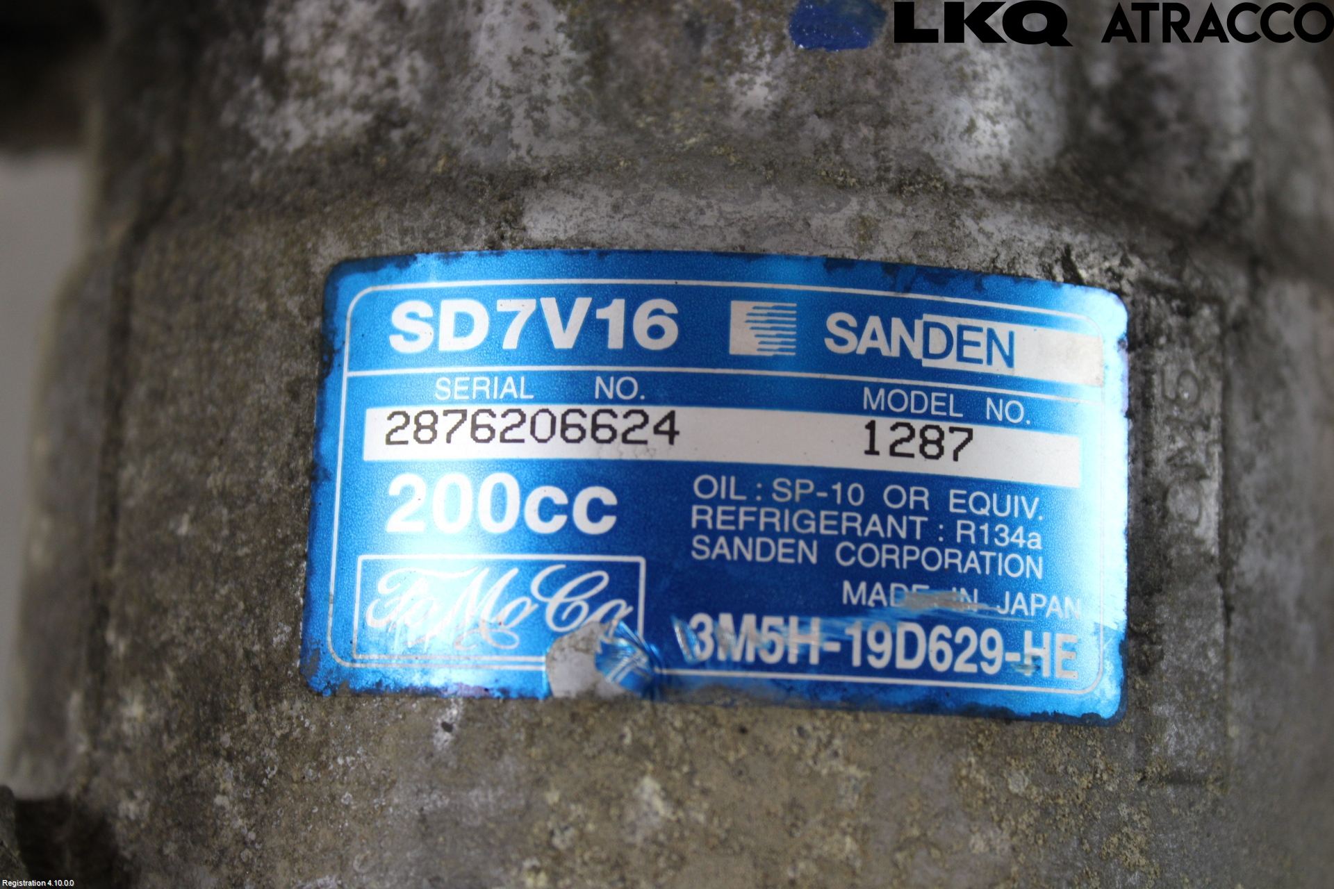 Volvo V50 04-07 Varme Ac Kompressor