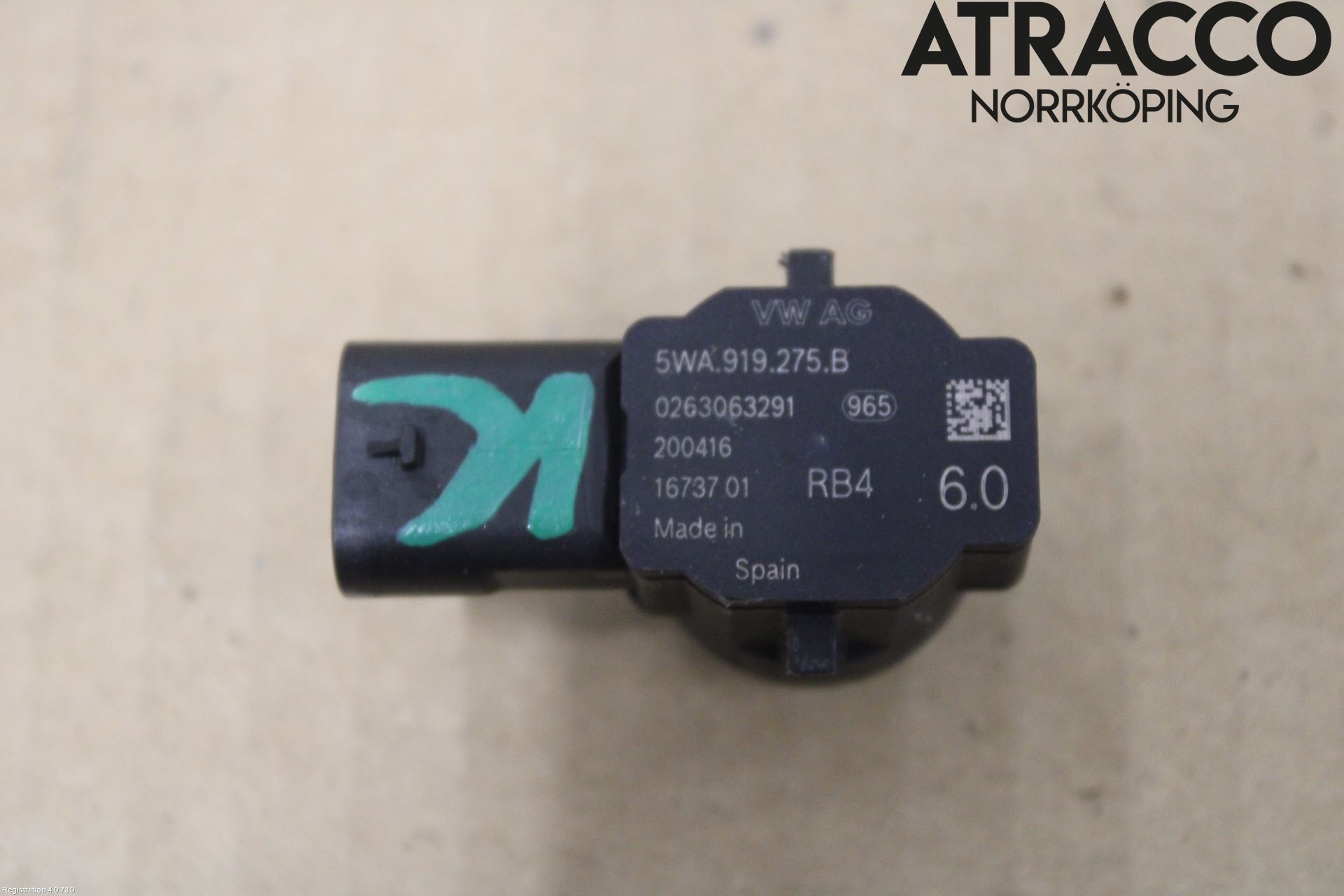 Skoda OCTAVIA (NX) 20- Sensor Ryggesensor