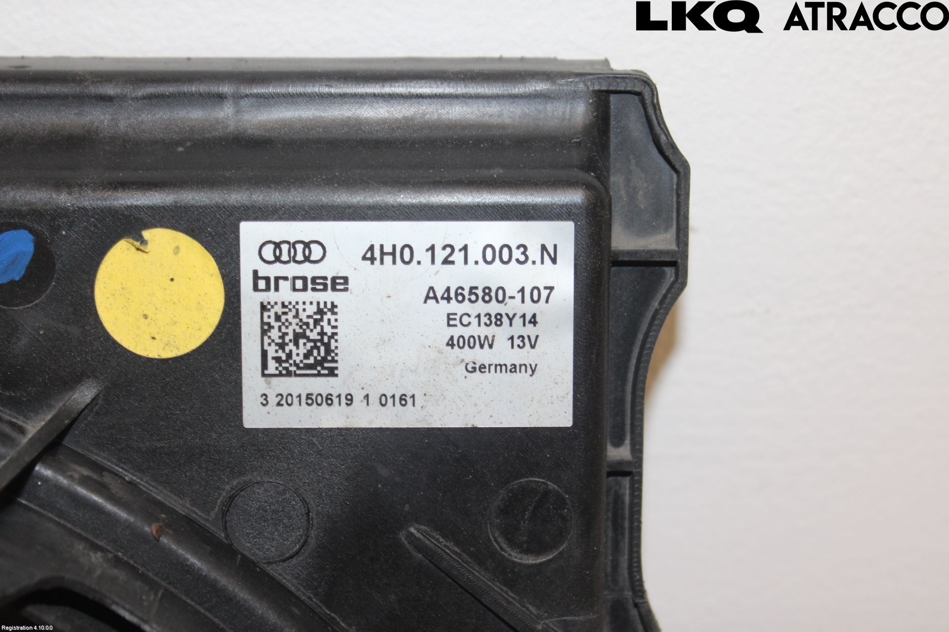 Audi A6/S6 4G 11-18 Kjølevifte Elektrisk