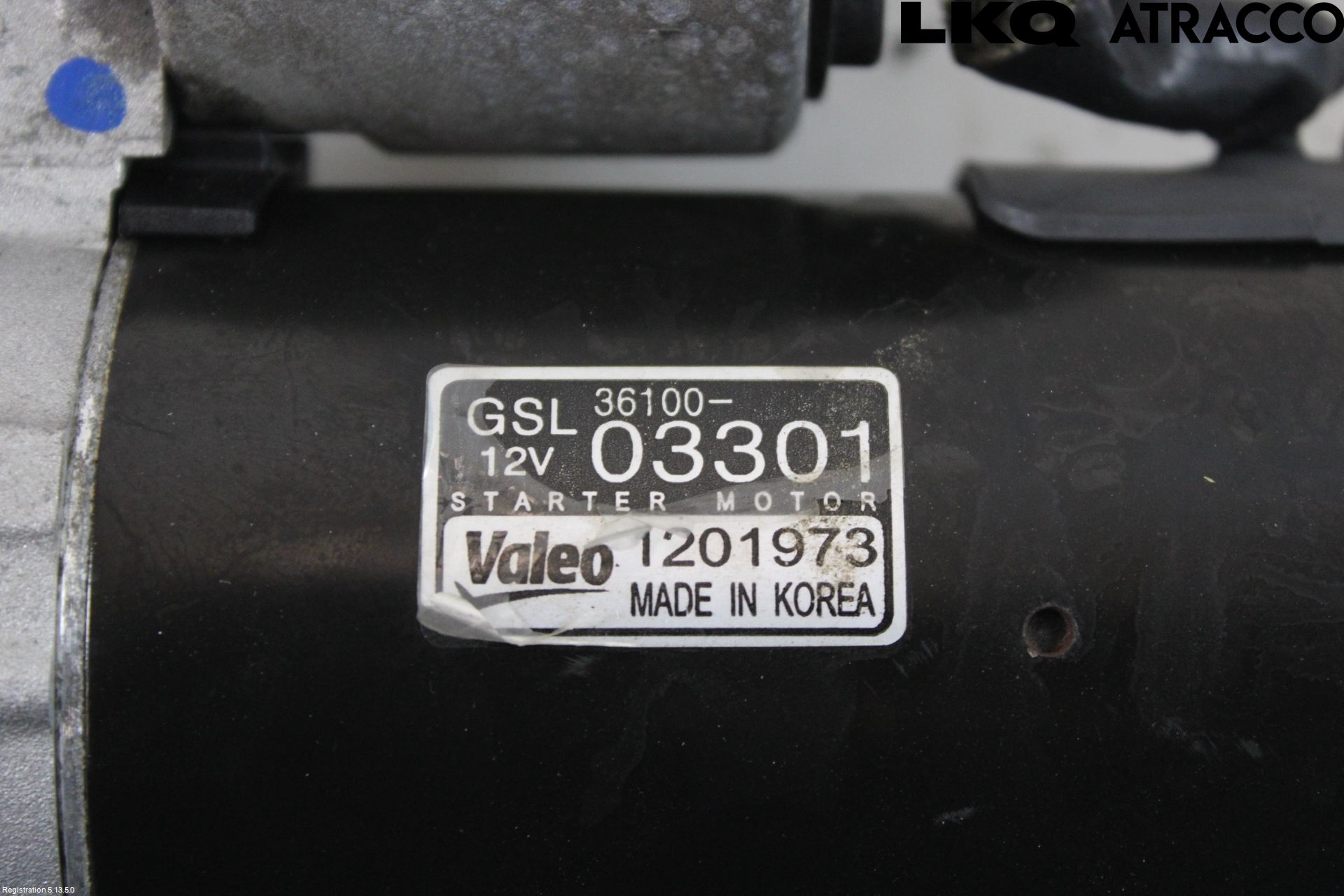 Kia PICANTO 12-17 Startmotor