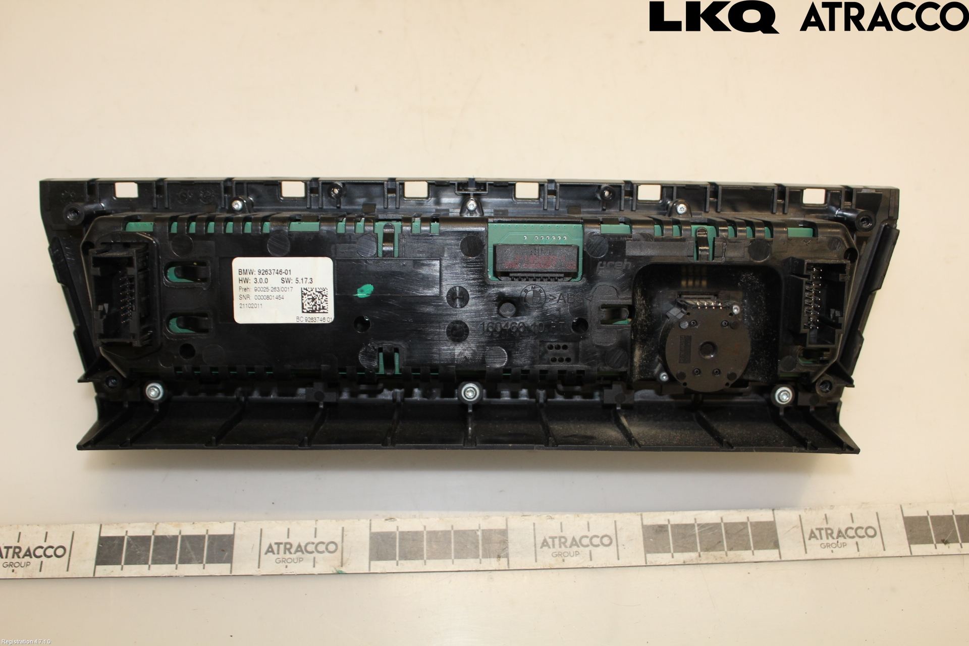 BMW 5 F10/F11/F18 09-17 Varmeapparat Panel(Regulering)