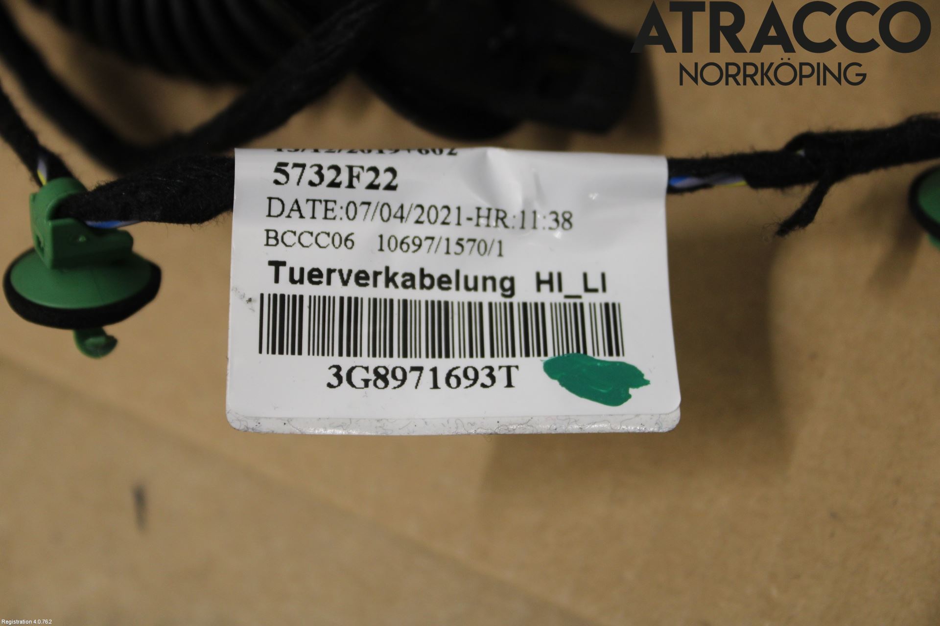 Volkswagen VW ARTEON 17- Ledningsnett