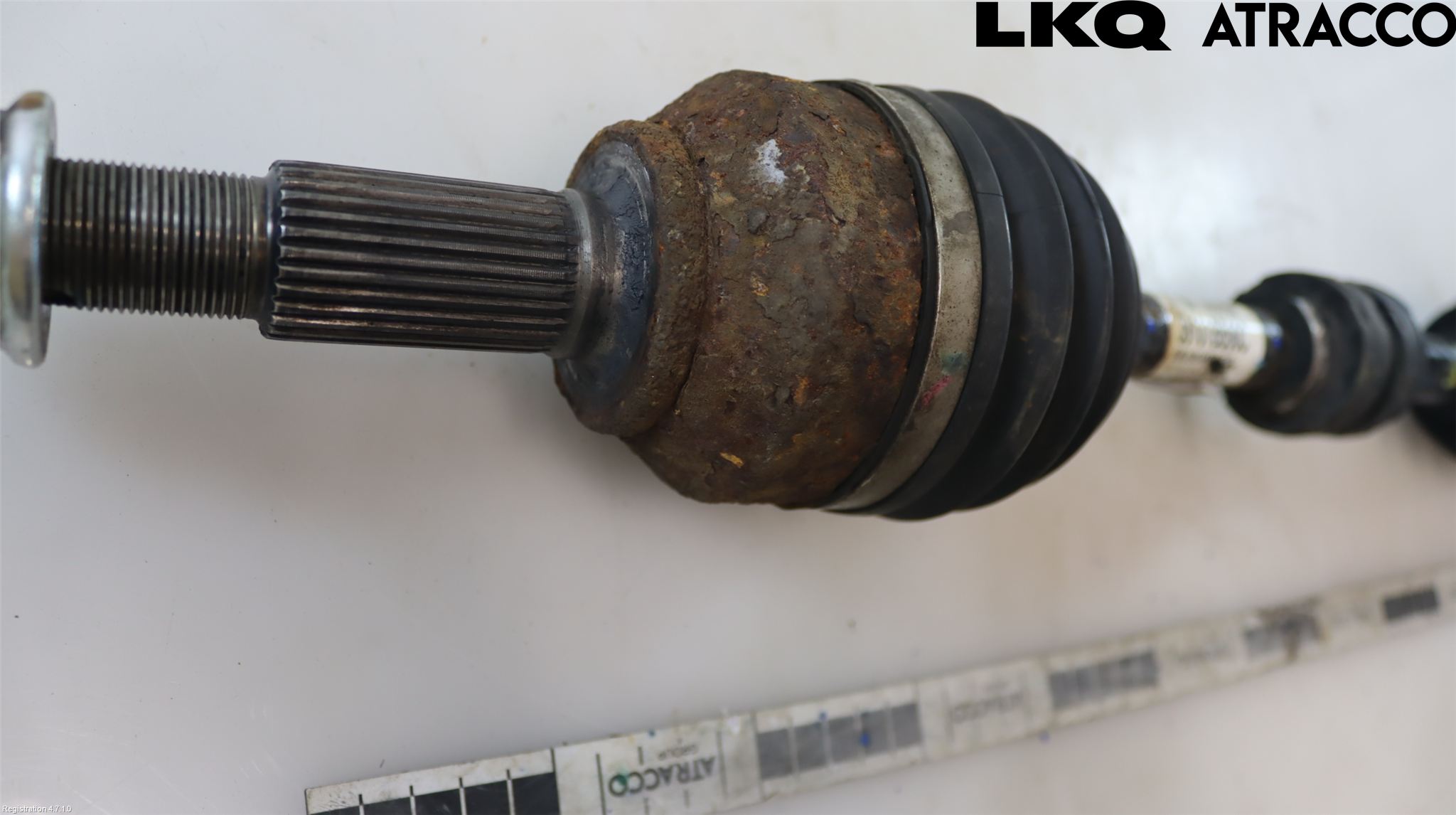 Nissan QASHQAI 10-14 Drivaksel Foran Kompl Venstre