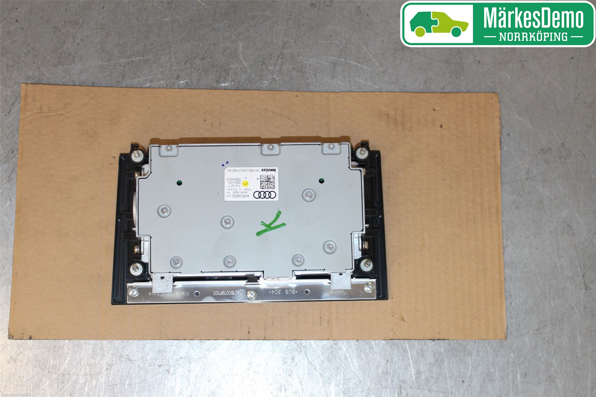 Audi A6 F2/C8 19- Instr Varselys - Display