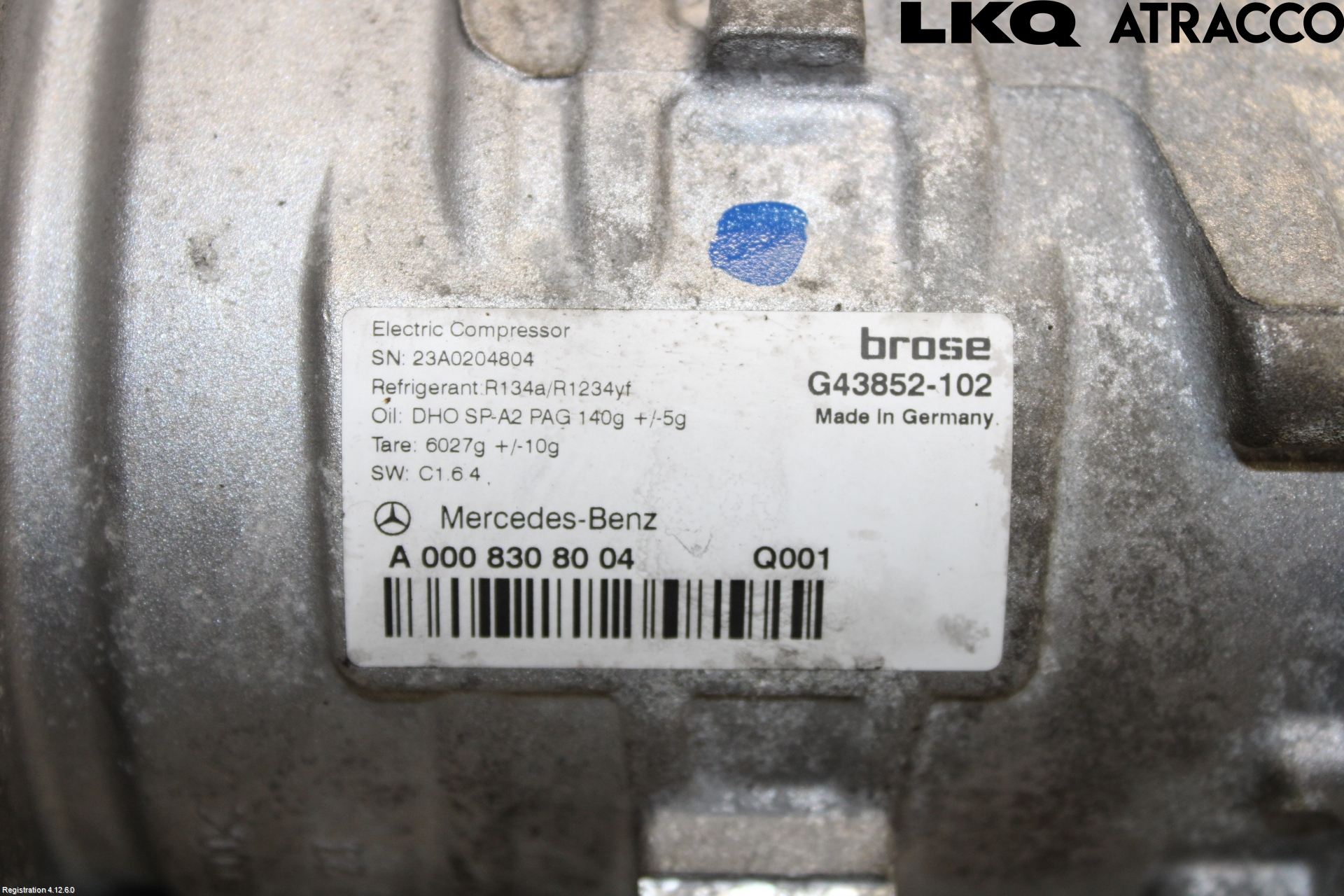 Mercedes-Benz MB C-KLASS (W206) 21- Varme Ac Kompressor