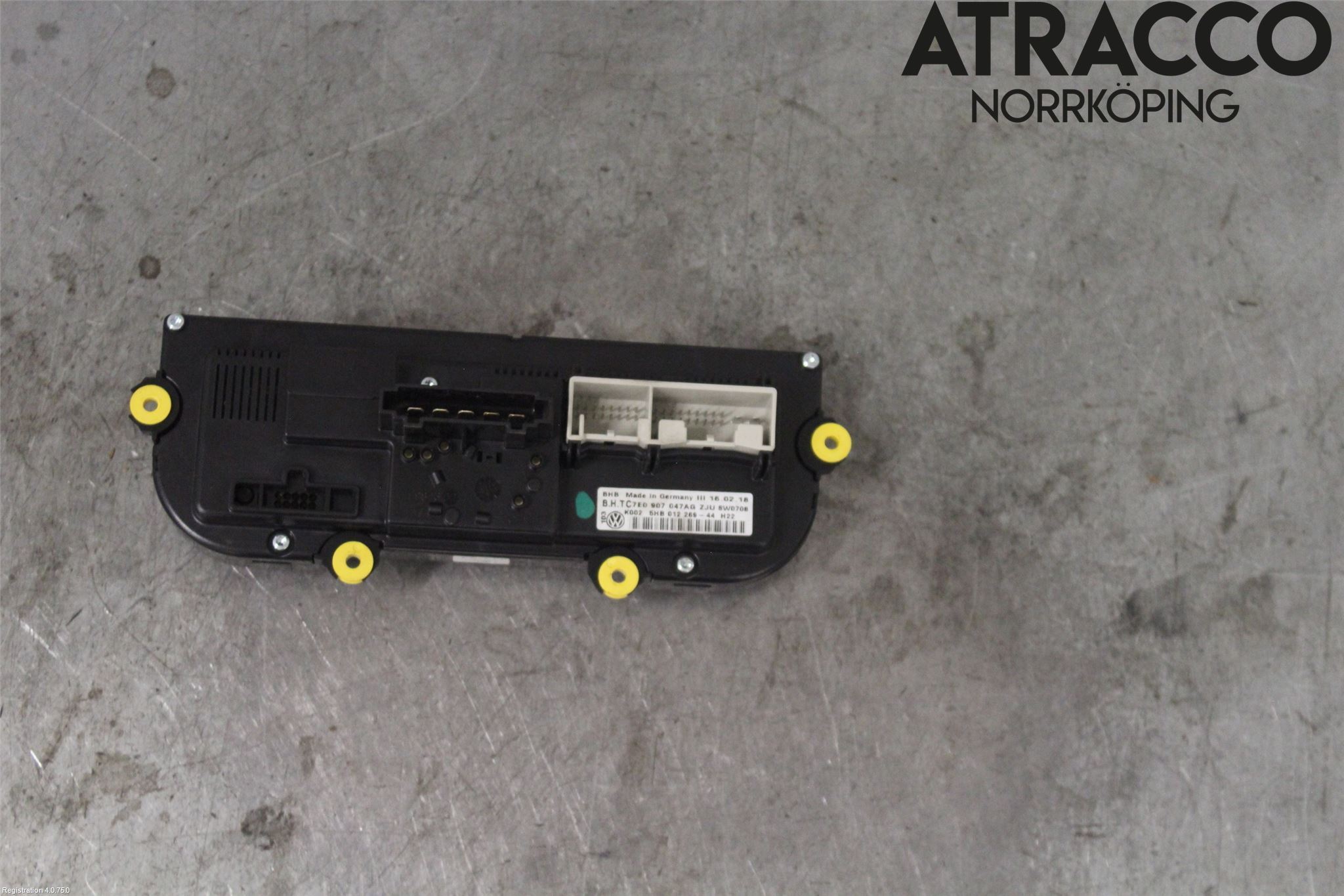 Volkswagen VW TRANSP/CARAVELLE (T6) 16-22 Varmeapparat Panel(Regulering)