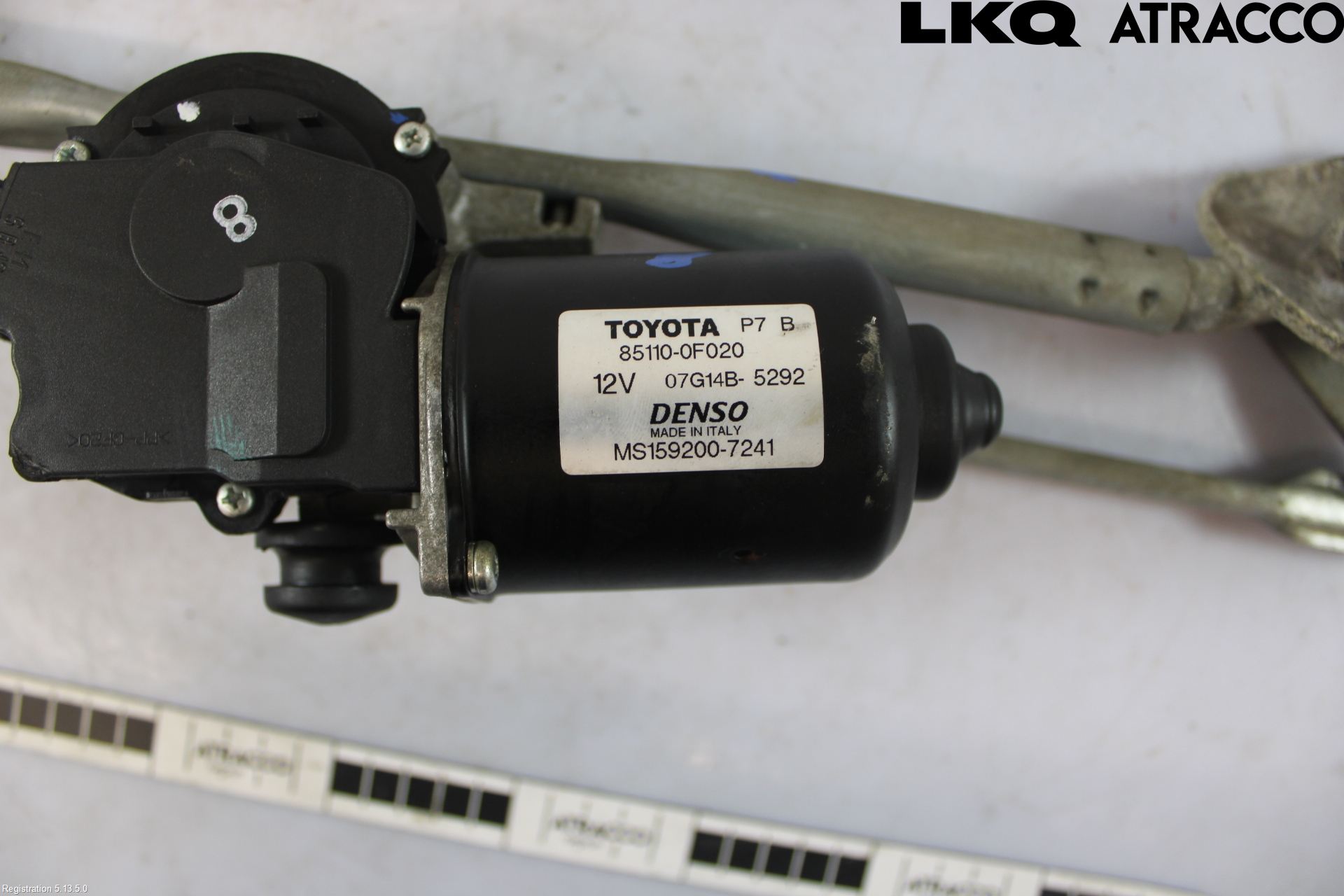 Toyota COROLLA VERSO 04-07 Viskeroverføring Frontrute