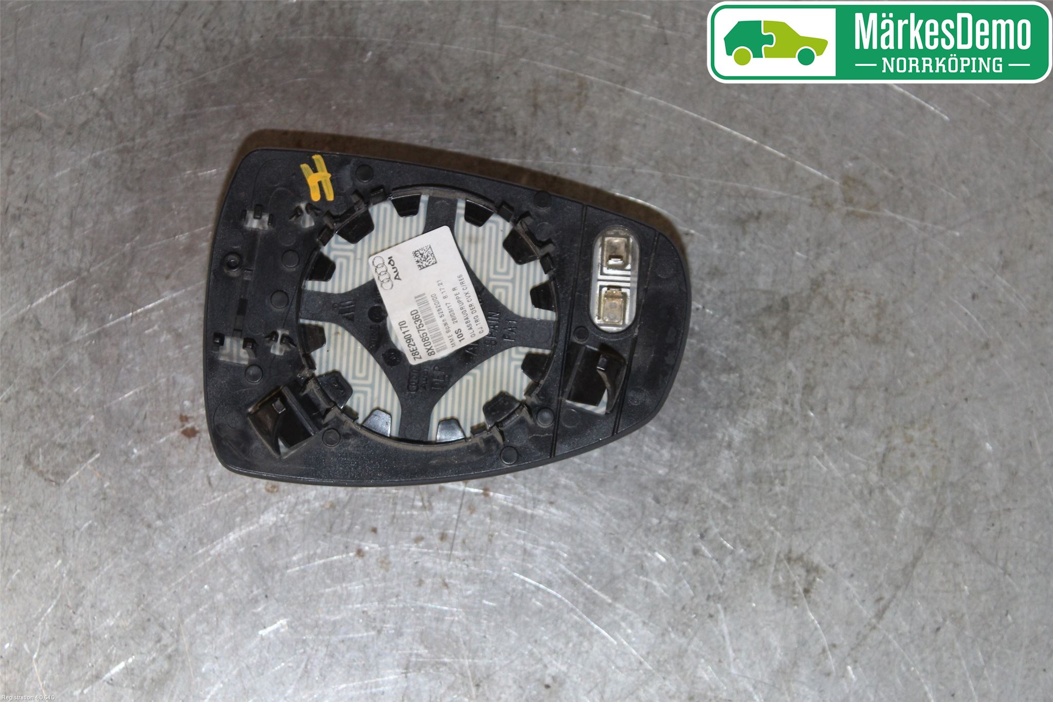 Audi A1/S1 11-18 Speil Glass H