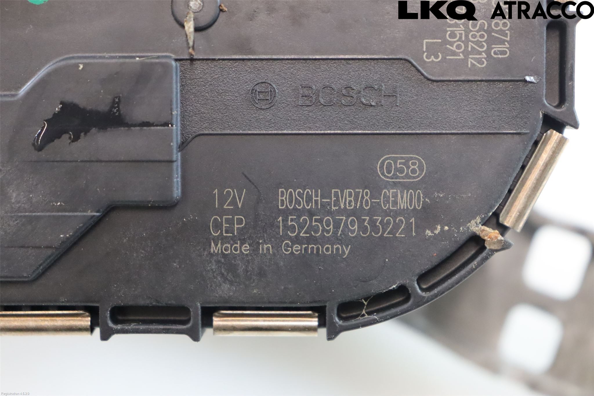Citroen C4 PICASSO 14-18 Viskermotor Frontrute