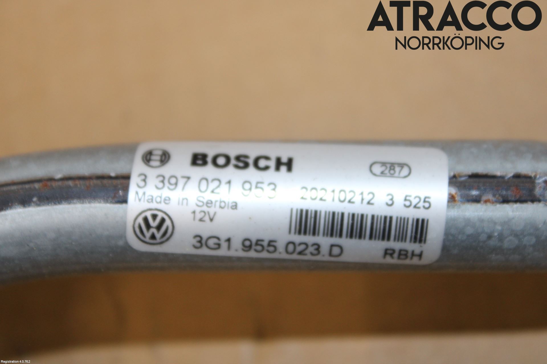 Volkswagen VW PASSAT 20-24 Viskeroverføring Frontrute