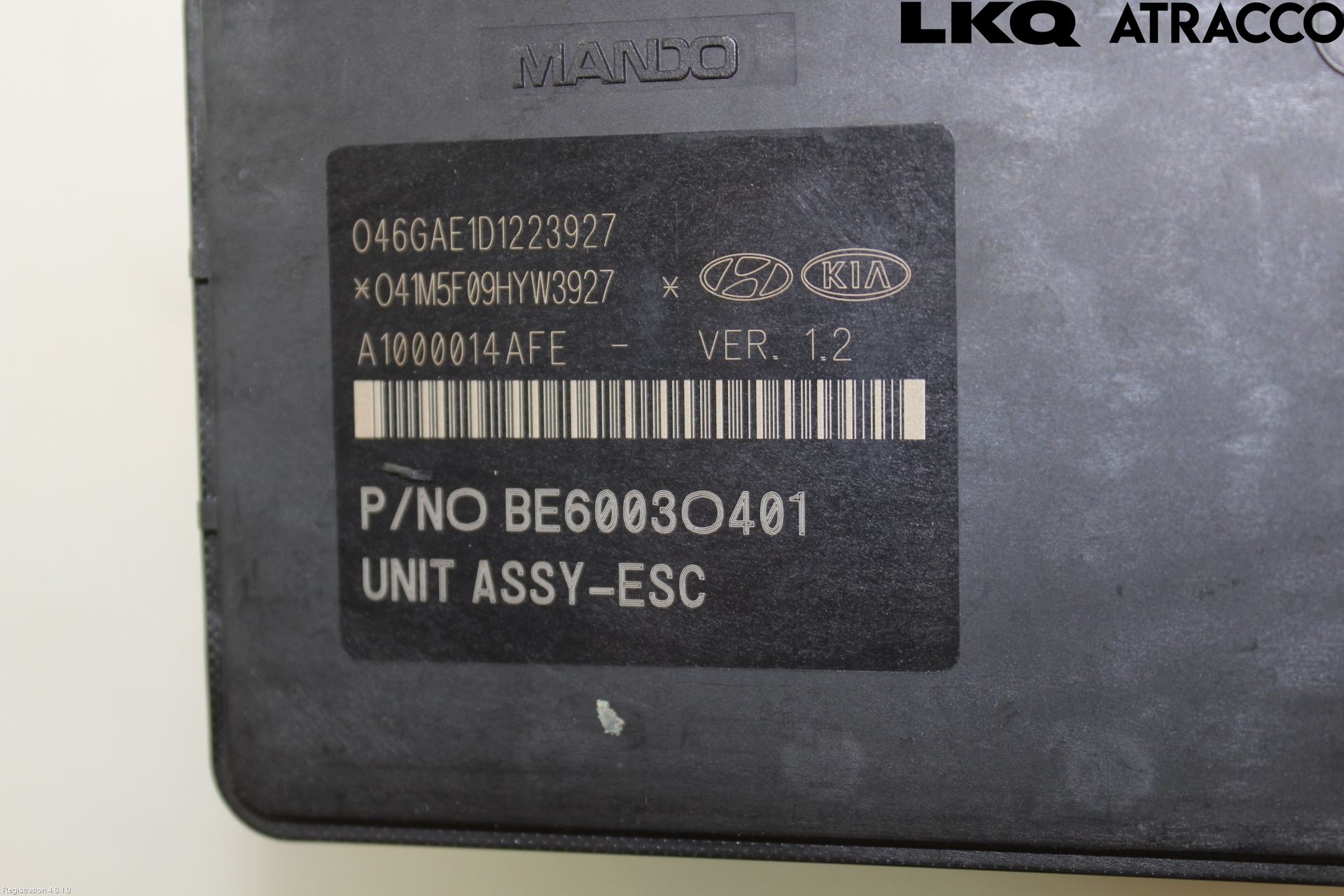 Kia SPORTAGE (SL) 11-15 Abs Hydraulikkaggregat