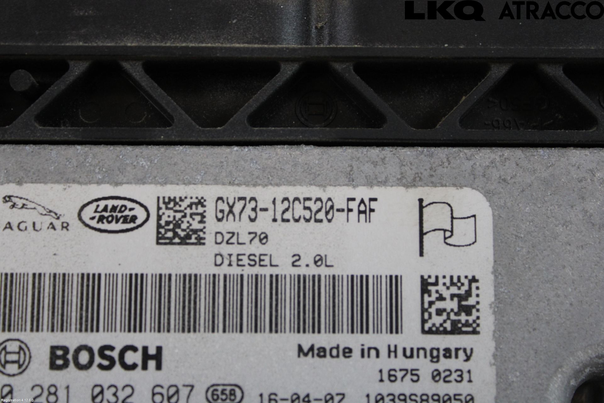 Jaguar XE (X760) 15-24 Styreenhet Dieselpumpe