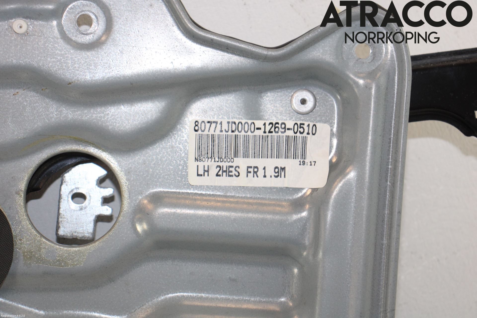 Nissan QASHQAI   07-10 Vindusheis El Komp