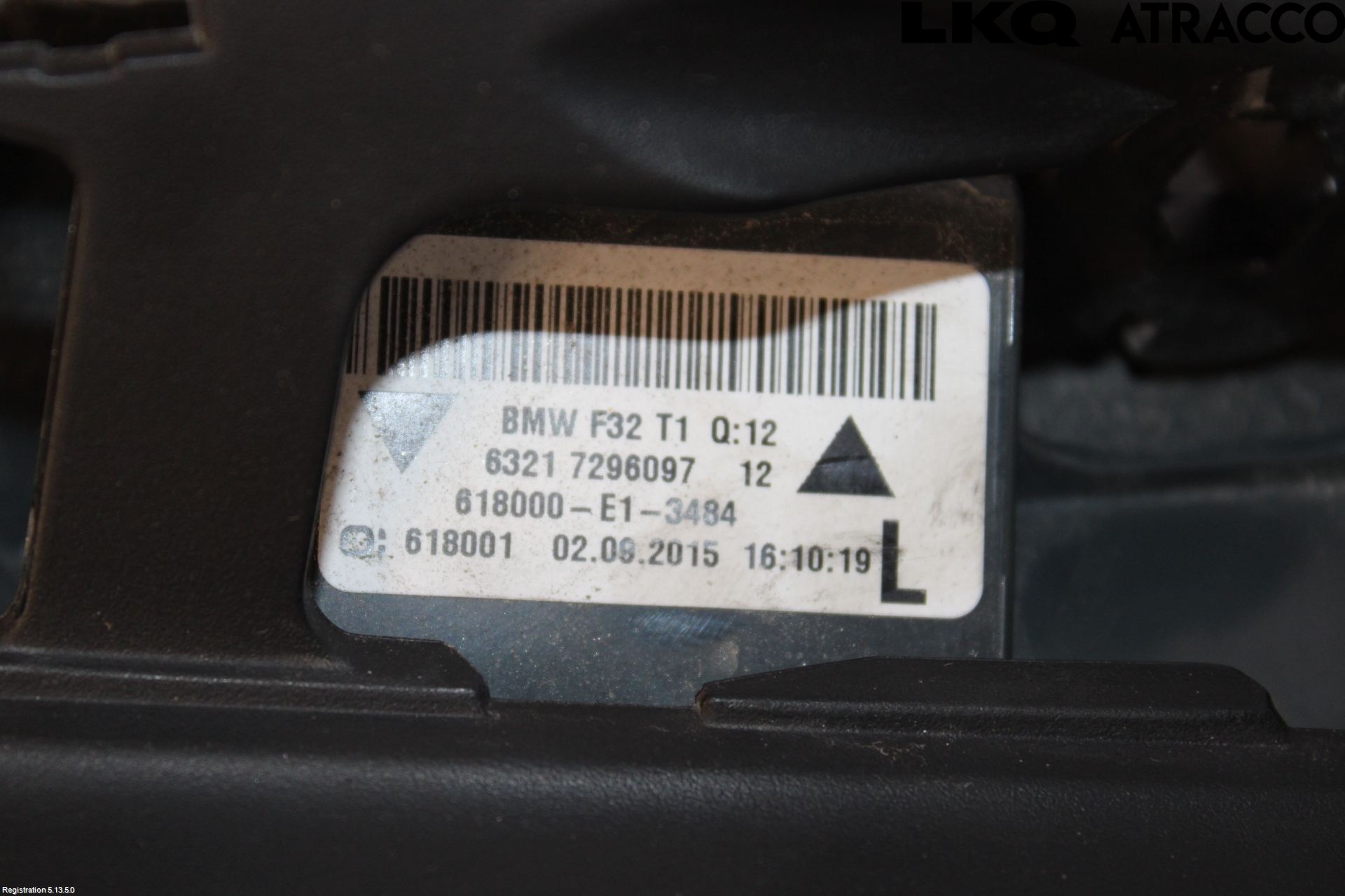 BMW 4 F32/F33/F82/F83 13-20 Baklykt Venstre
