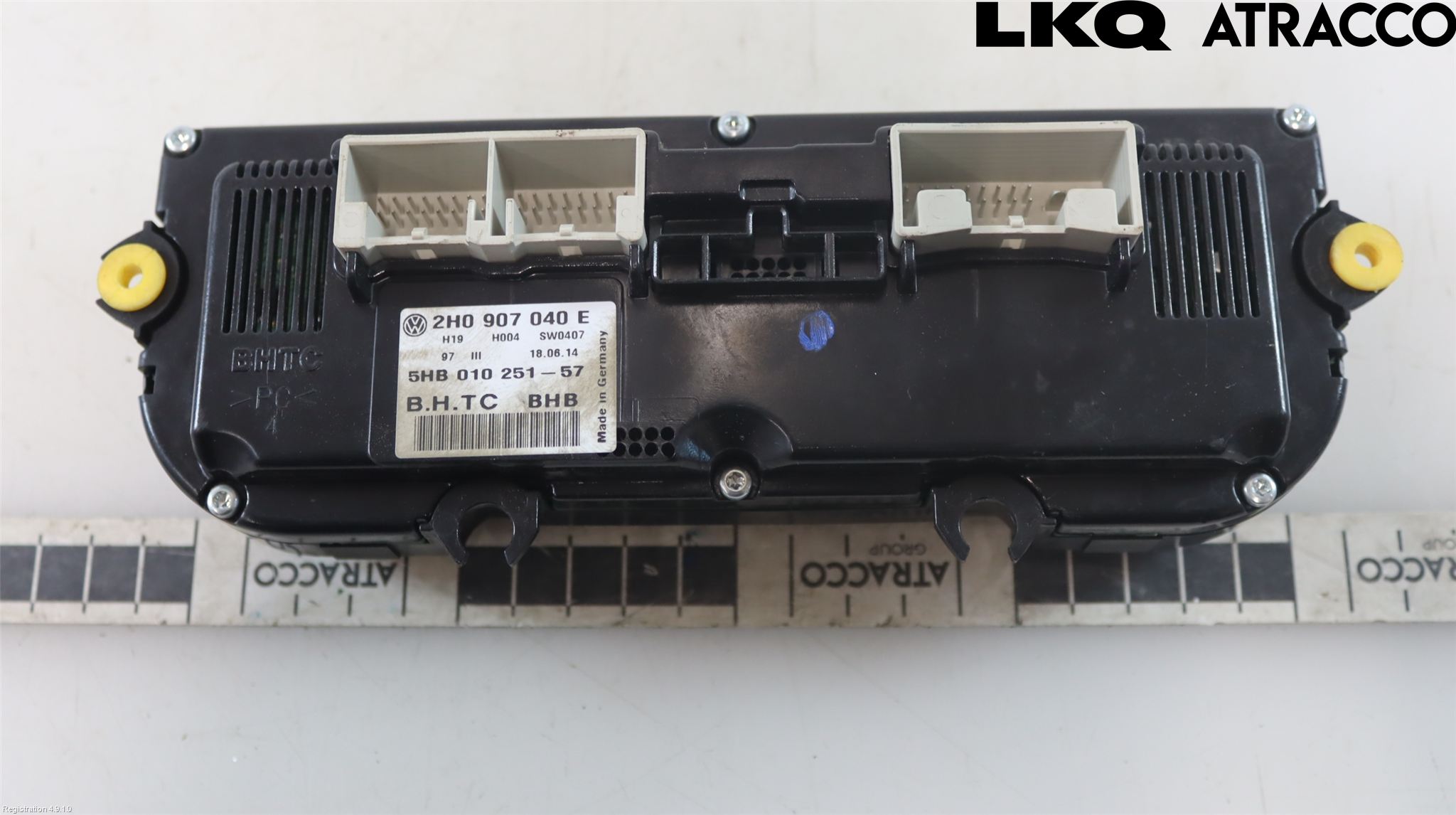 Volkswagen VW AMAROK 2H 10-22 Varmeapparat Panel(Regulering)