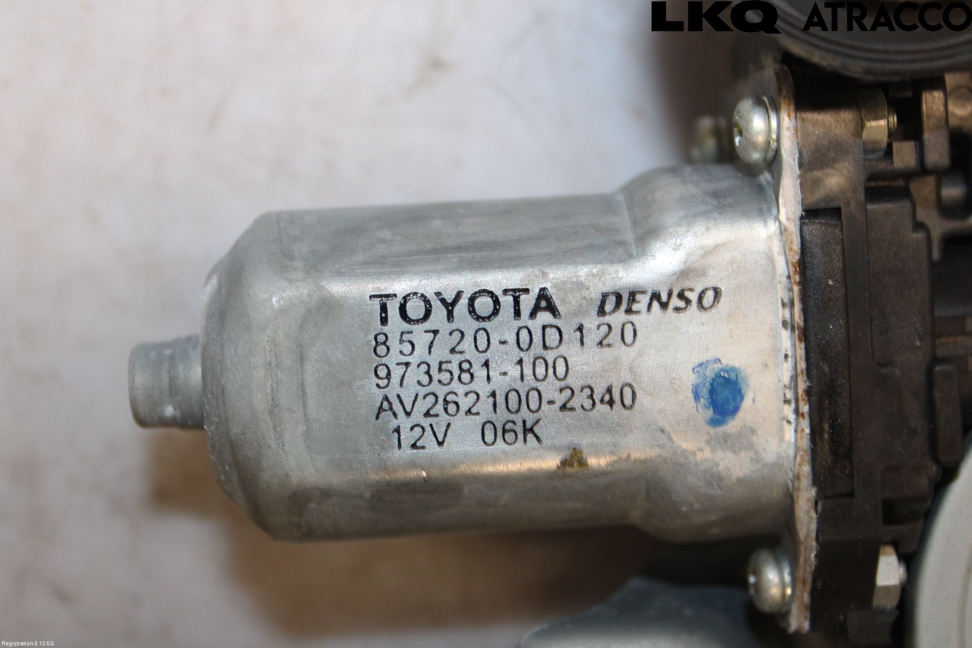 Toyota AURIS 07-09 Vindusheis El Komp