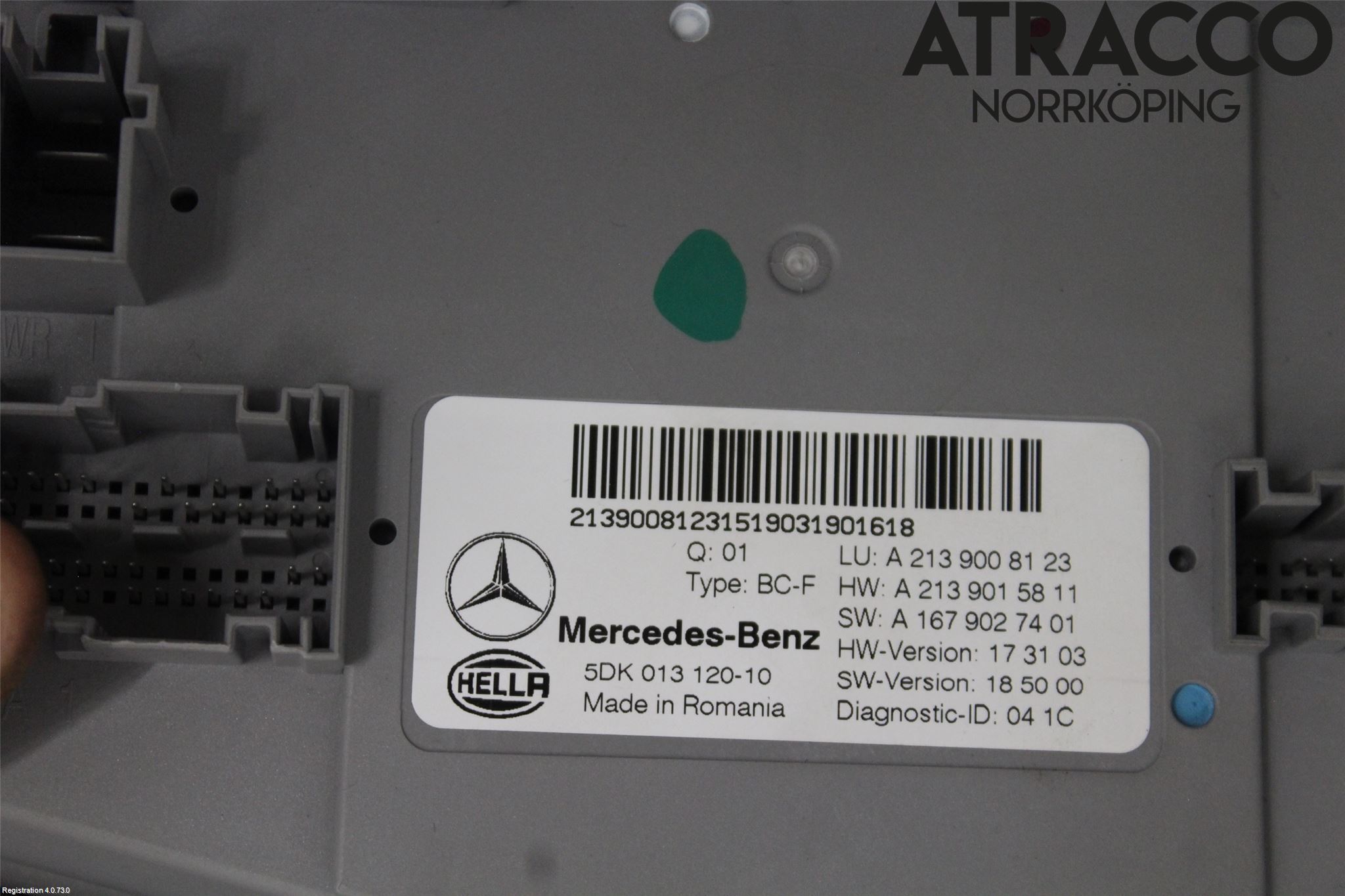 Mercedes-Benz MB E-KLASS (W213) 16-23 Styreenhet Klima