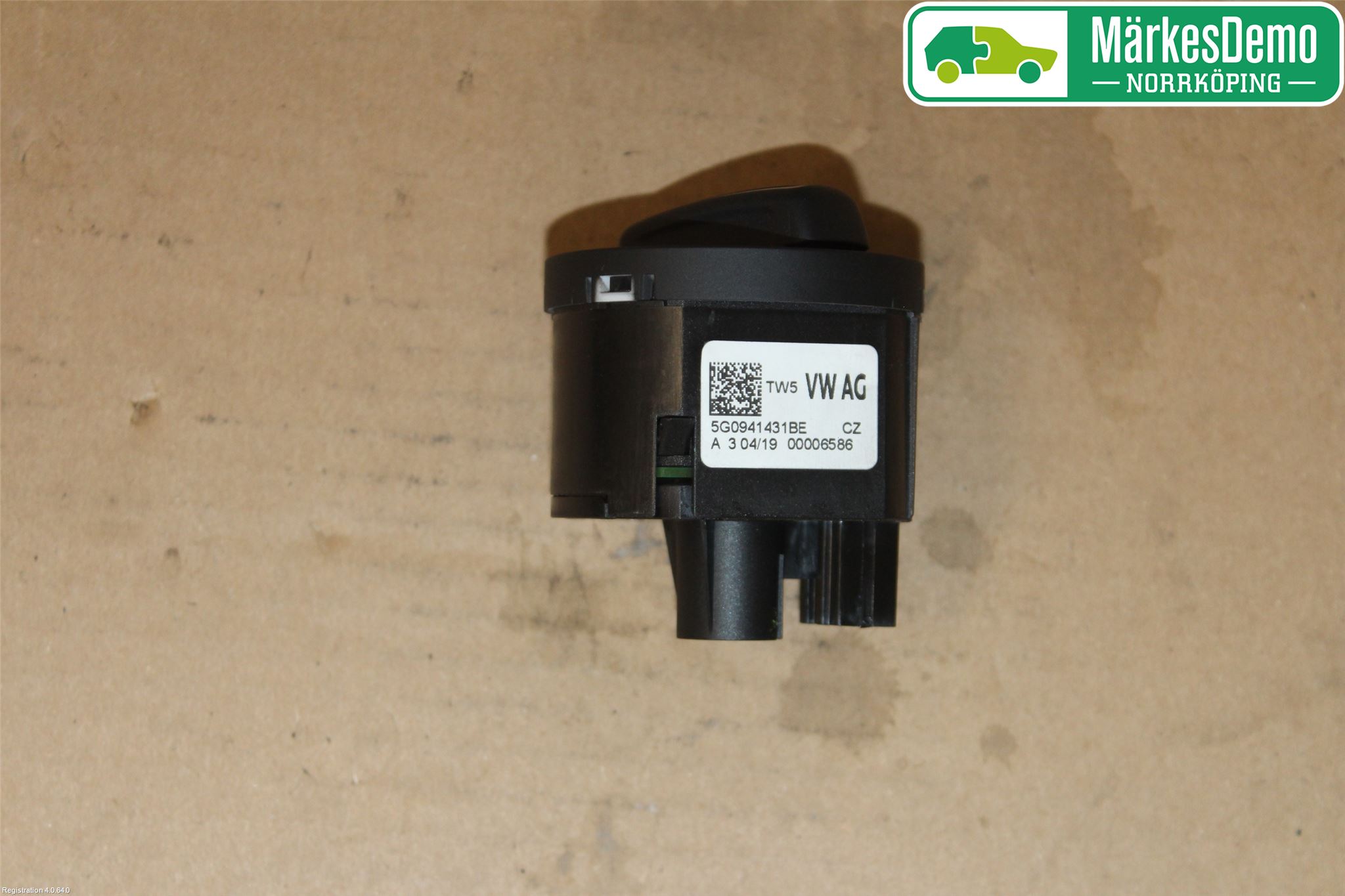 Volkswagen VW GOLF / E-GOLF VII 13-20 Bryter Hovedlys