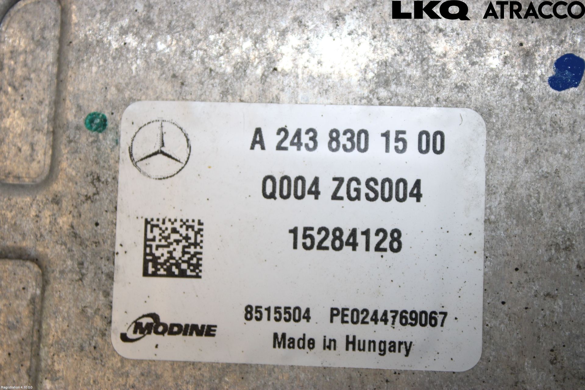 Mercedes-Benz MB EQA (H243) 21- Varme Ac Fordamper (Inni Bilen