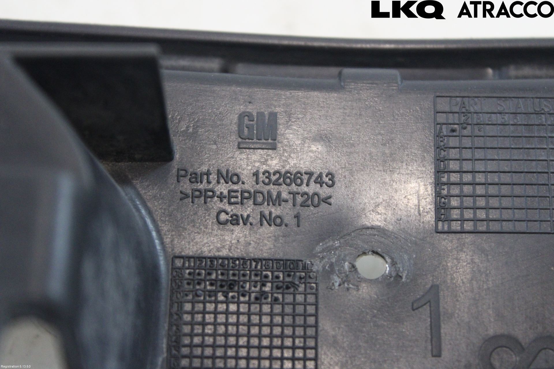 Opel ASTRA J 10-15 Støtfanger Bak Deform Element