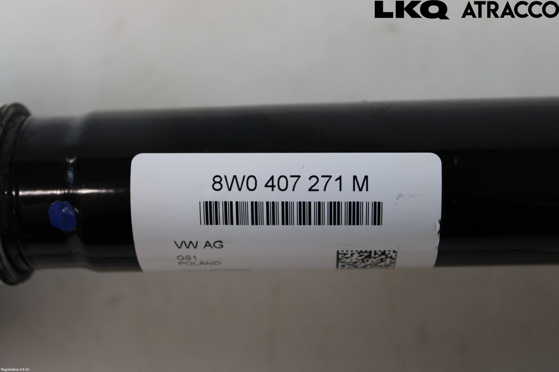 Audi A4/S4 B9 20- Drivaksel Foran Kompl Venstre