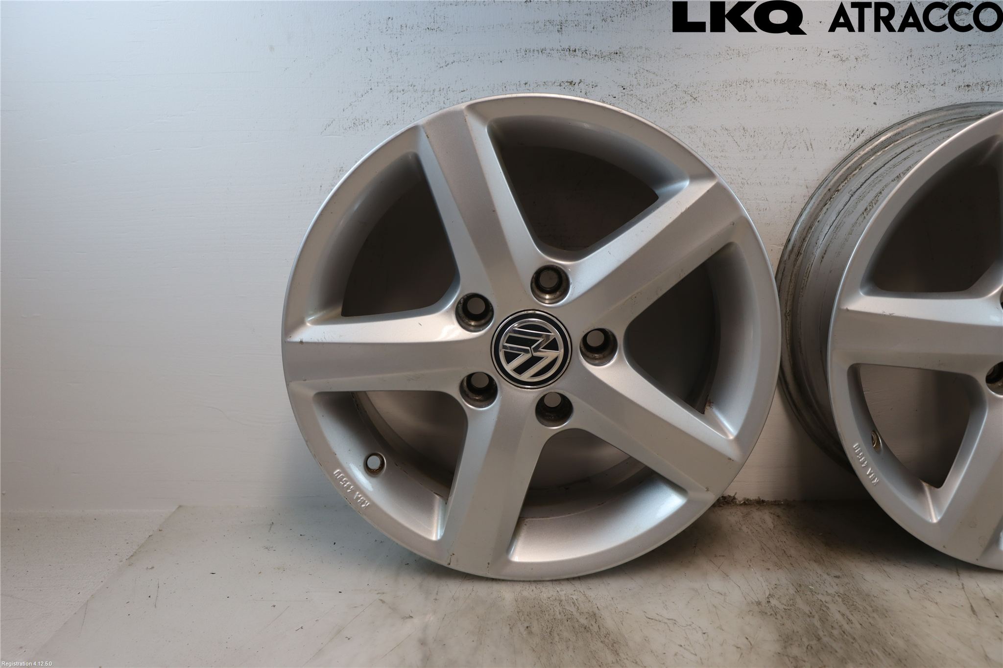 Volkswagen VW GOLF / E-GOLF VII 13-20 Felg Aluminium Sett 4Stk