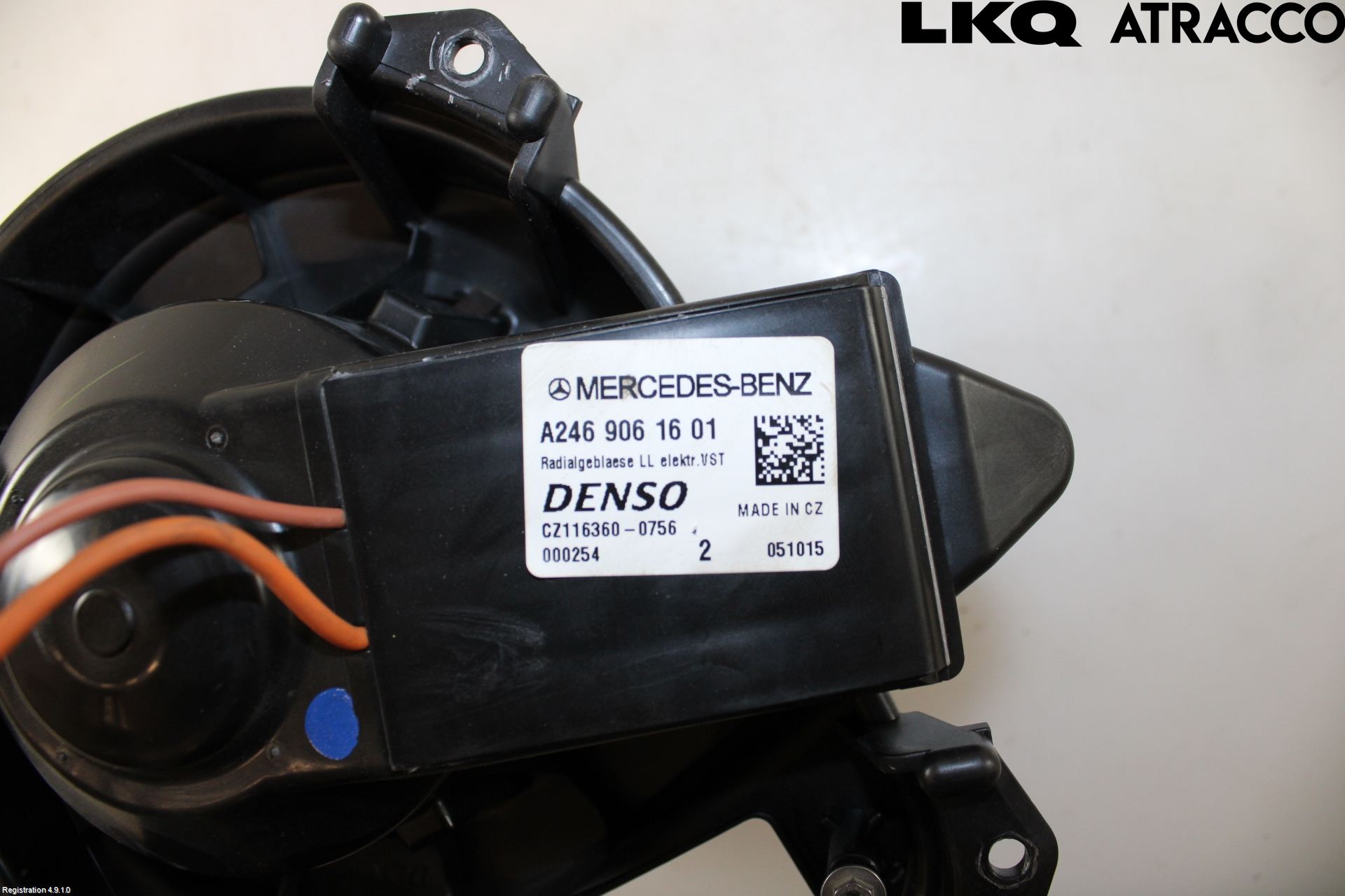 Mercedes-Benz MB CLA-KLASS (C117/X117) 13-19 Varmeapparat Viftemotor