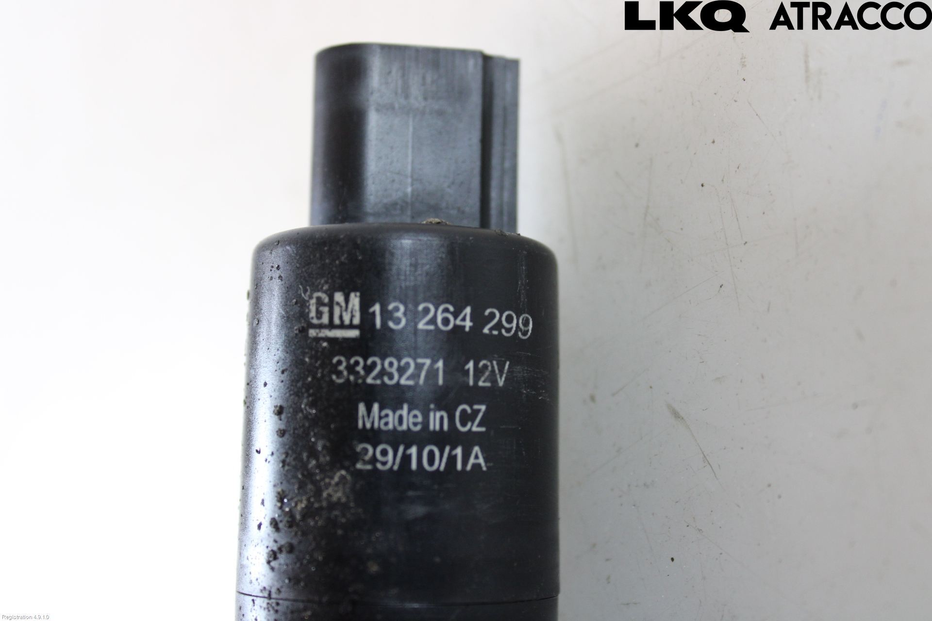 Opel ASTRA J 10-15 Spylerpumpe Høytrykk