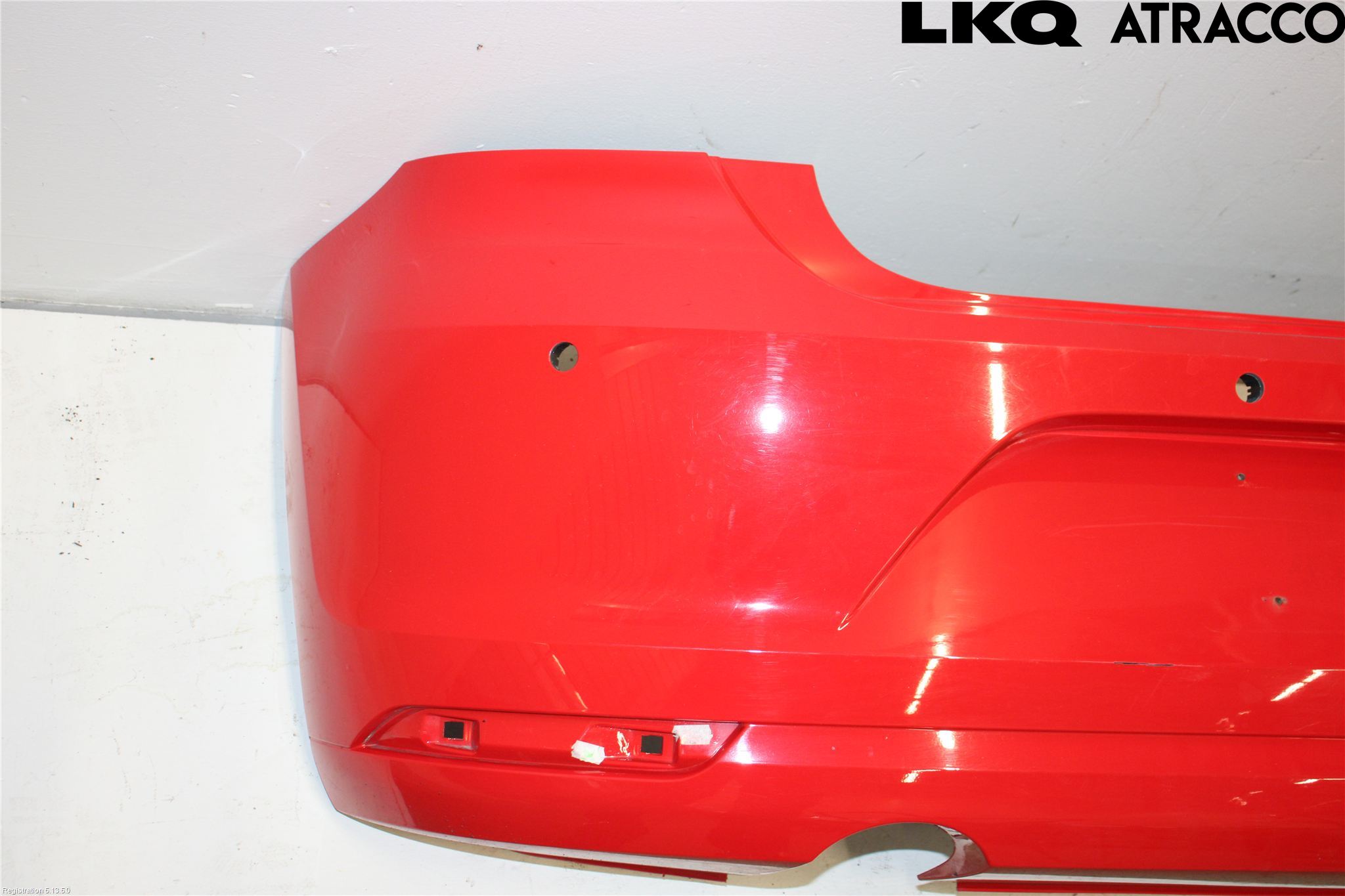 Volkswagen VW POLO 10-17 Støtfanger Bak Overtrekk
