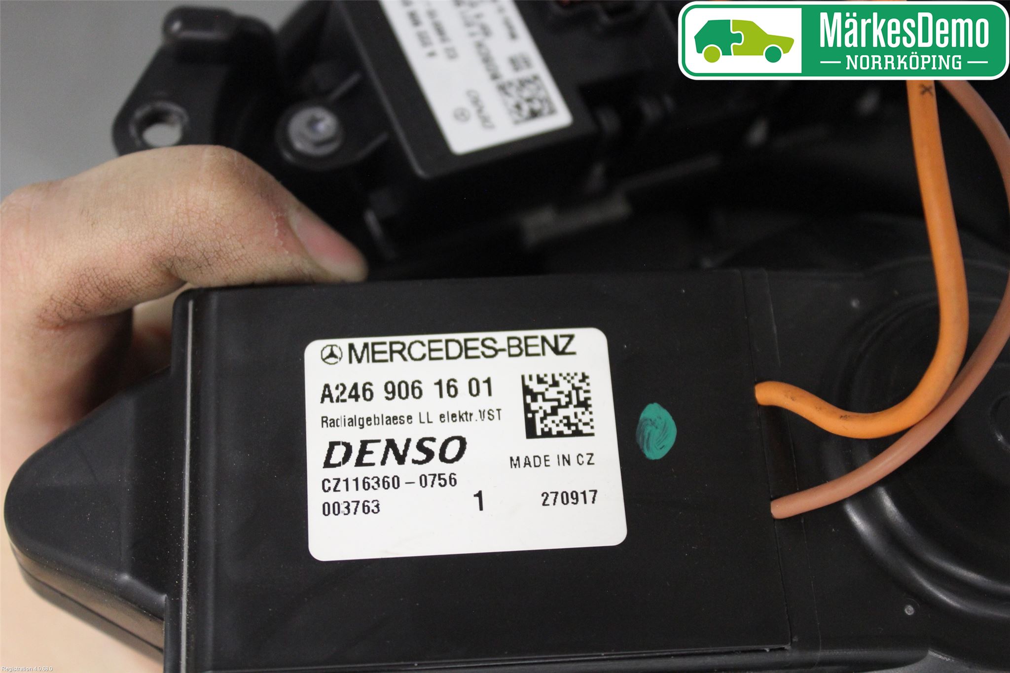 Mercedes-Benz MB CLA-KLASS (C117/X117) 13-19 Varmeapparat Viftemotor
