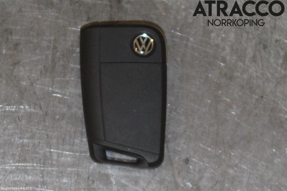 Volkswagen VW POLO VI 18->> Nøkkel Fjernkontroll -Alarm