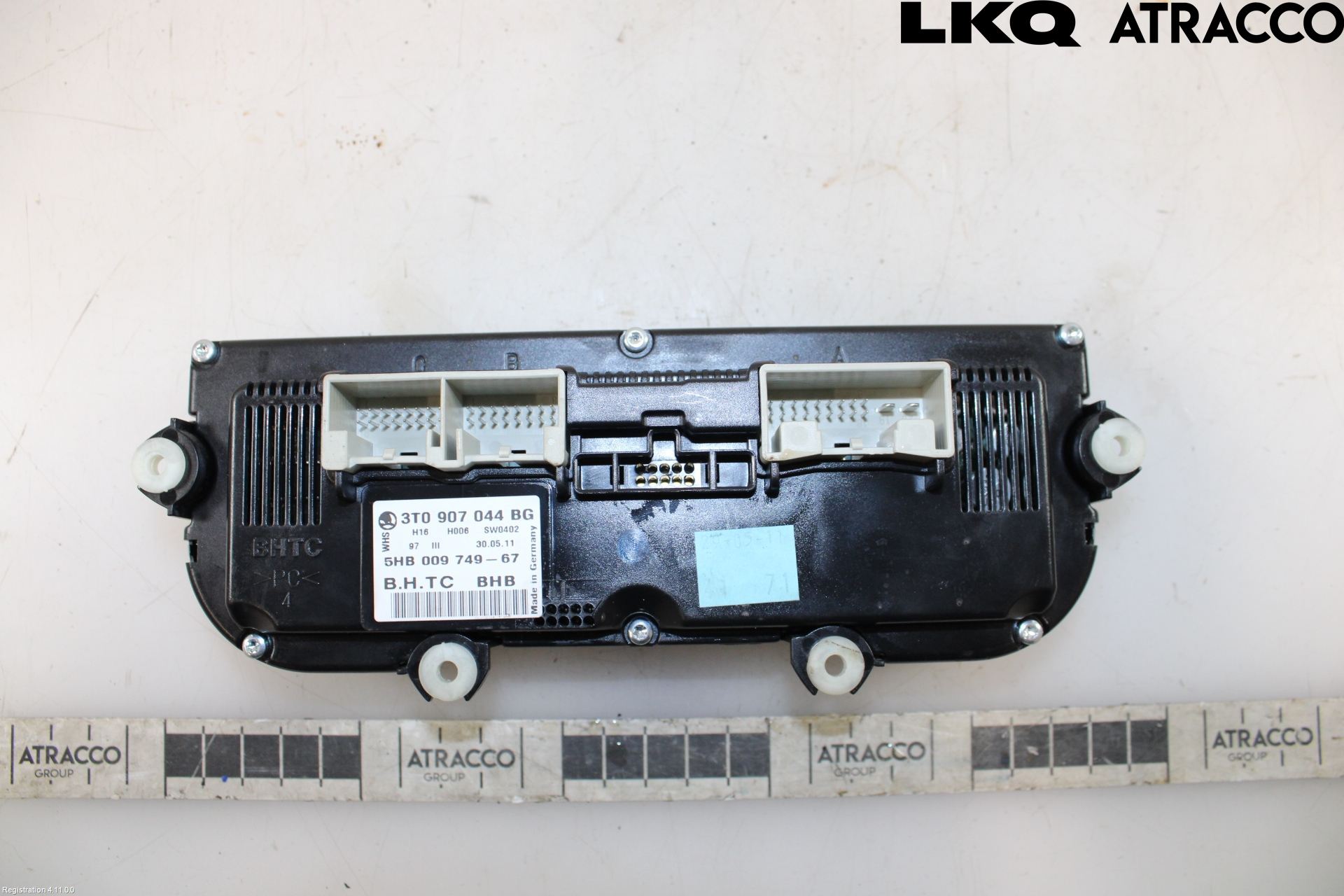 Skoda OCTAVIA (1Z) 05-13 Varmeapparat Panel(Regulering)