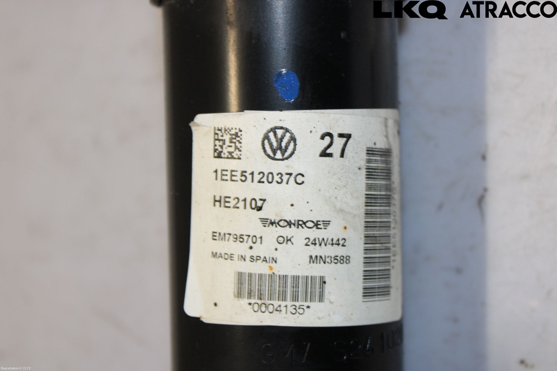 Volkswagen VW ID.7/TOURER 24- Støtdemper Bak