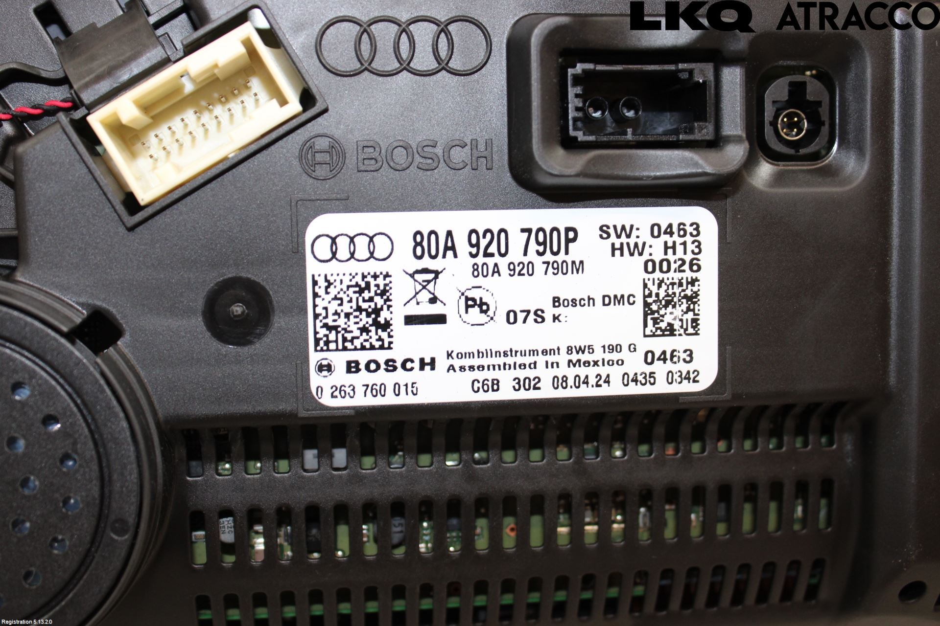 Audi Q5/SQ5 17- Instr Kombinert