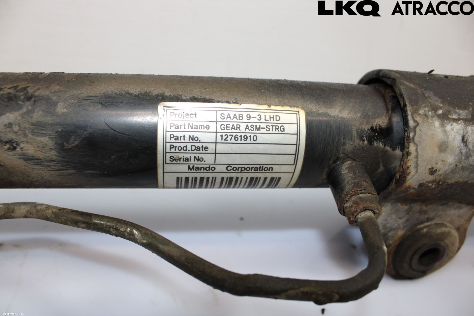 Saab 9-3 VER 2 Servo Snekke - Tannstang