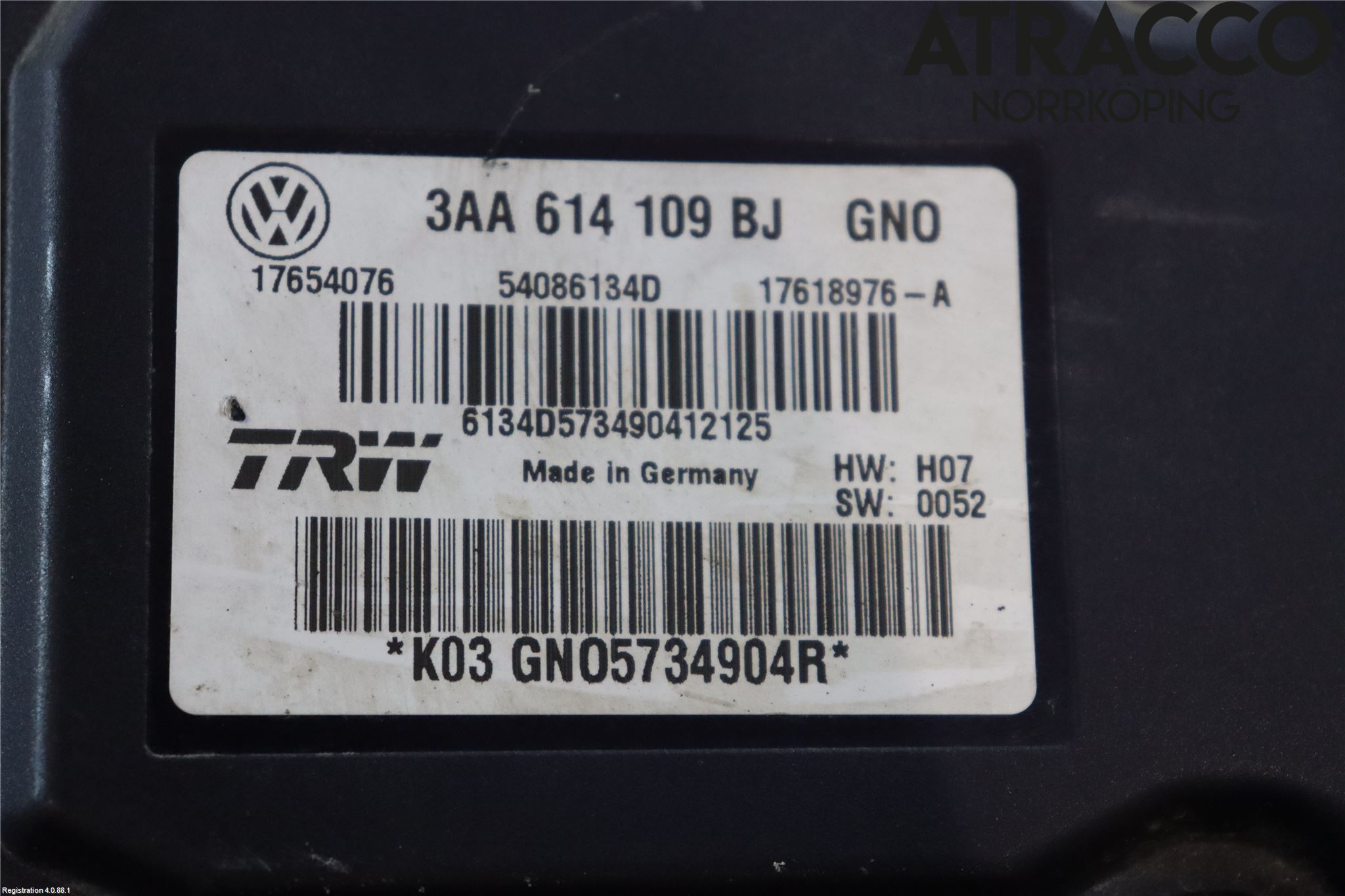 Volkswagen VW PASSAT 11-14 Abs Hydraulikkaggregat