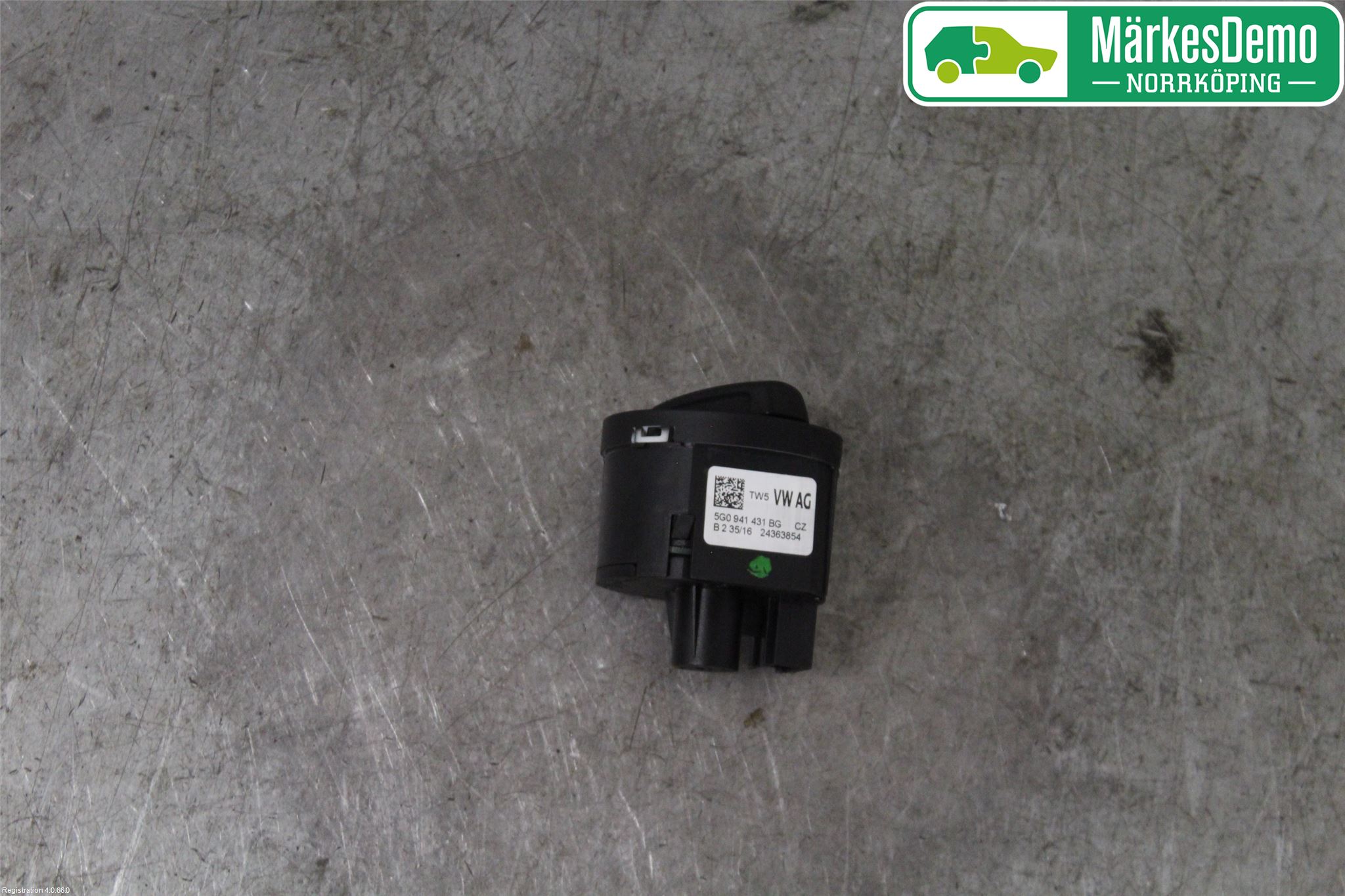 Volkswagen VW GOLF / E-GOLF VII 13-20 Bryter Hovedlys